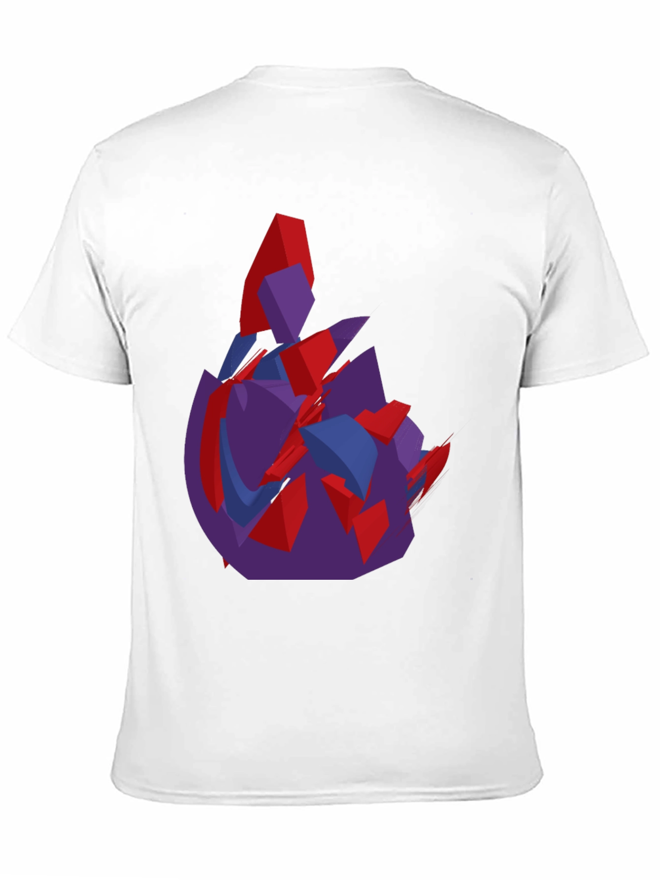 Camiseta Hombre Diseño Abstracto Moderno
