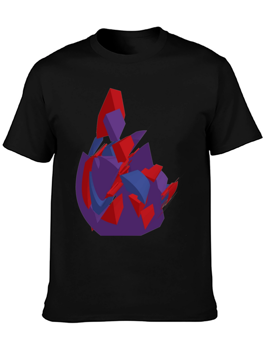 Camiseta Hombre Diseño Abstracto Moderno
