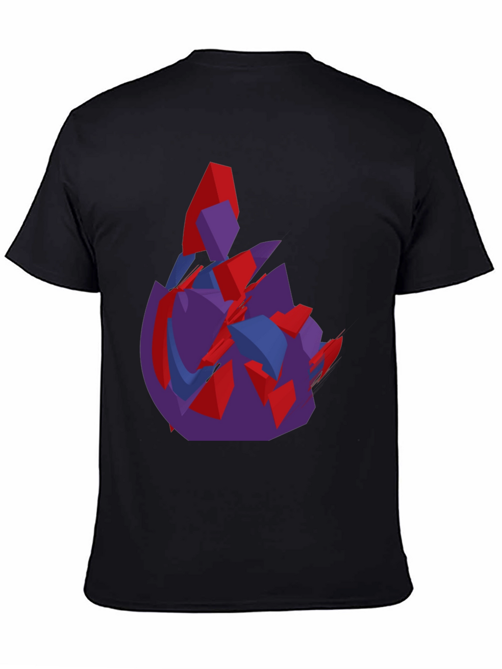 Camiseta Hombre Diseño Abstracto Moderno