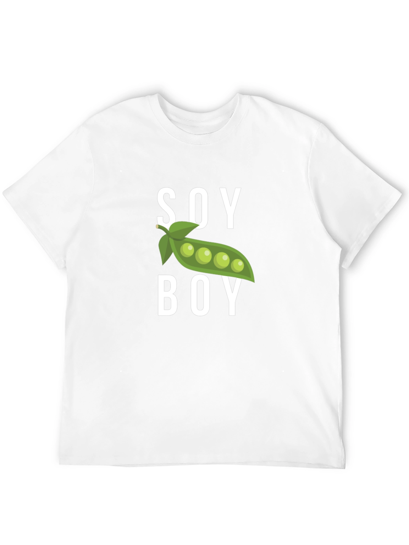 Camiseta Hombre Soy Boy Negra Algodón