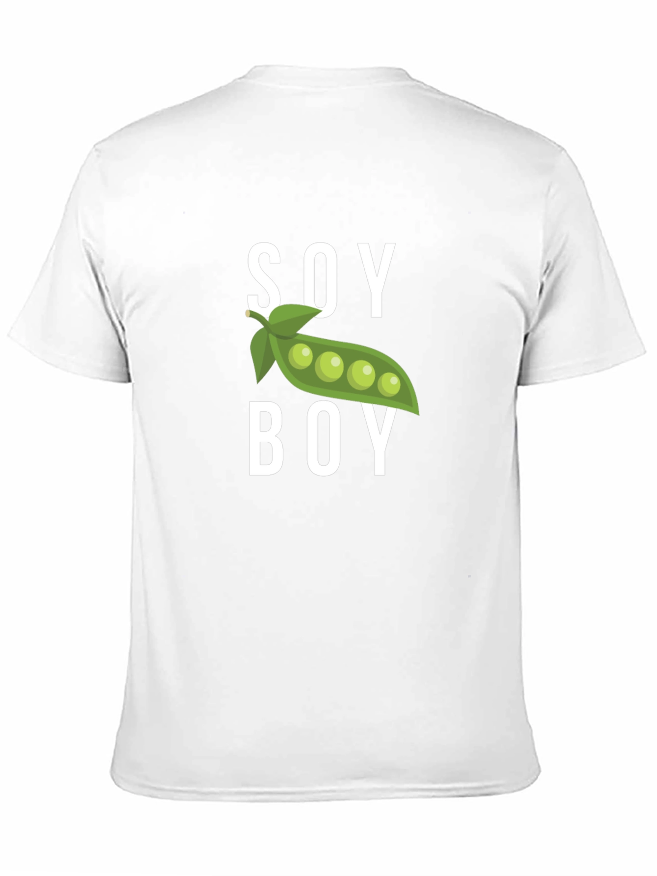 Camiseta Hombre Soy Boy Negra Algodón