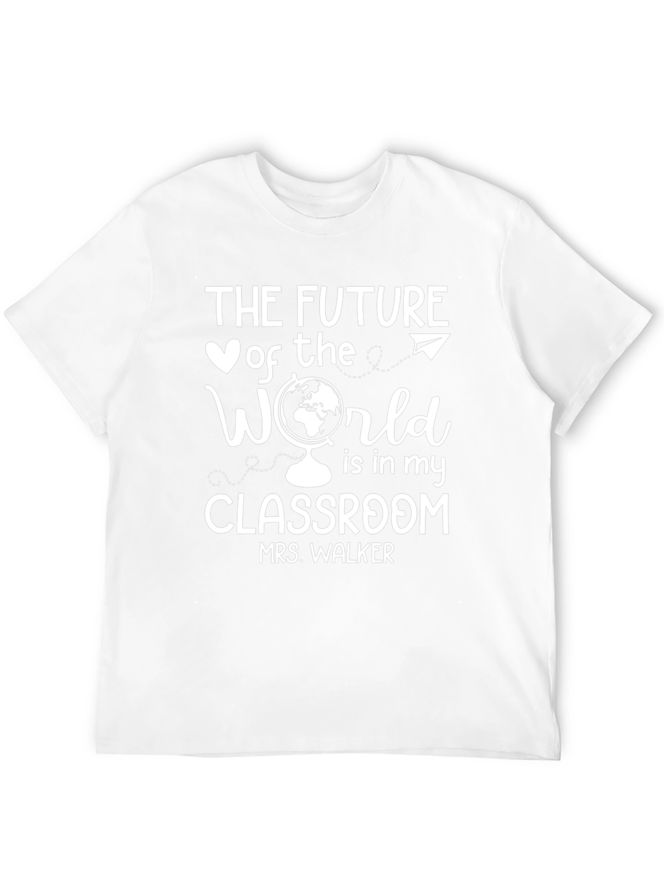 Camiseta El Futuro del Mundo para Profesores