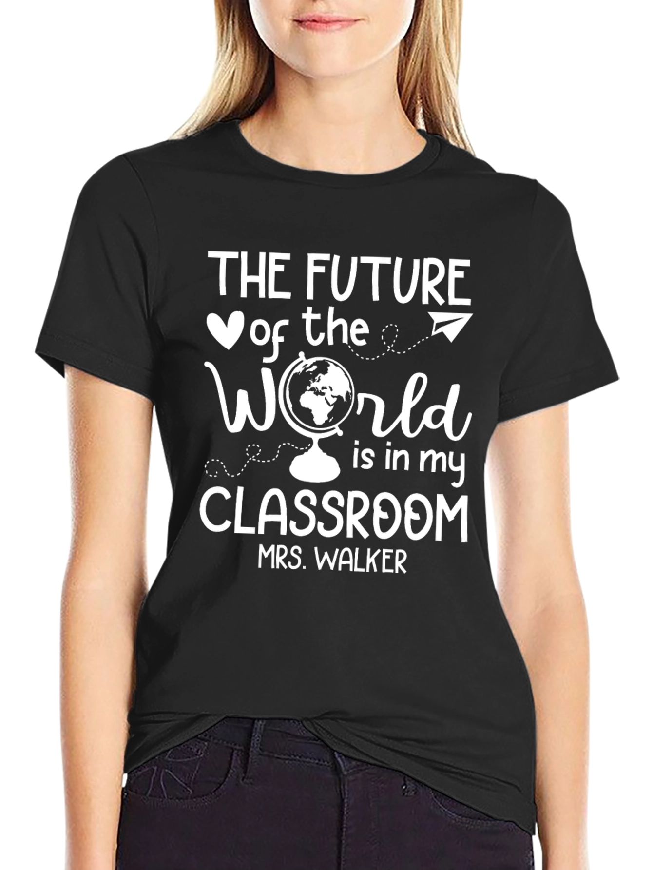 Camiseta El Futuro del Mundo para Profesores