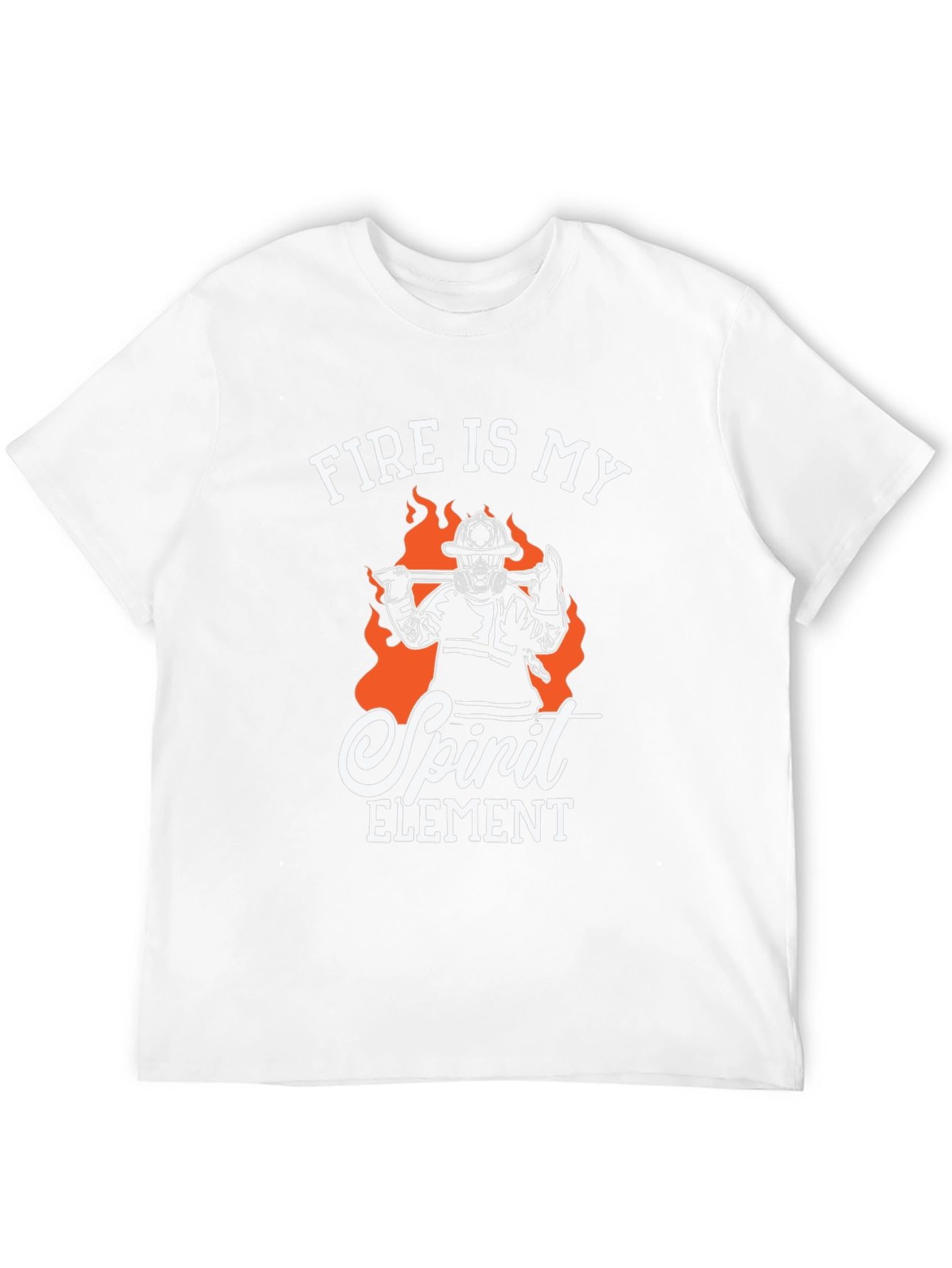 Camiseta Bombero - El fuego es mi elemento
