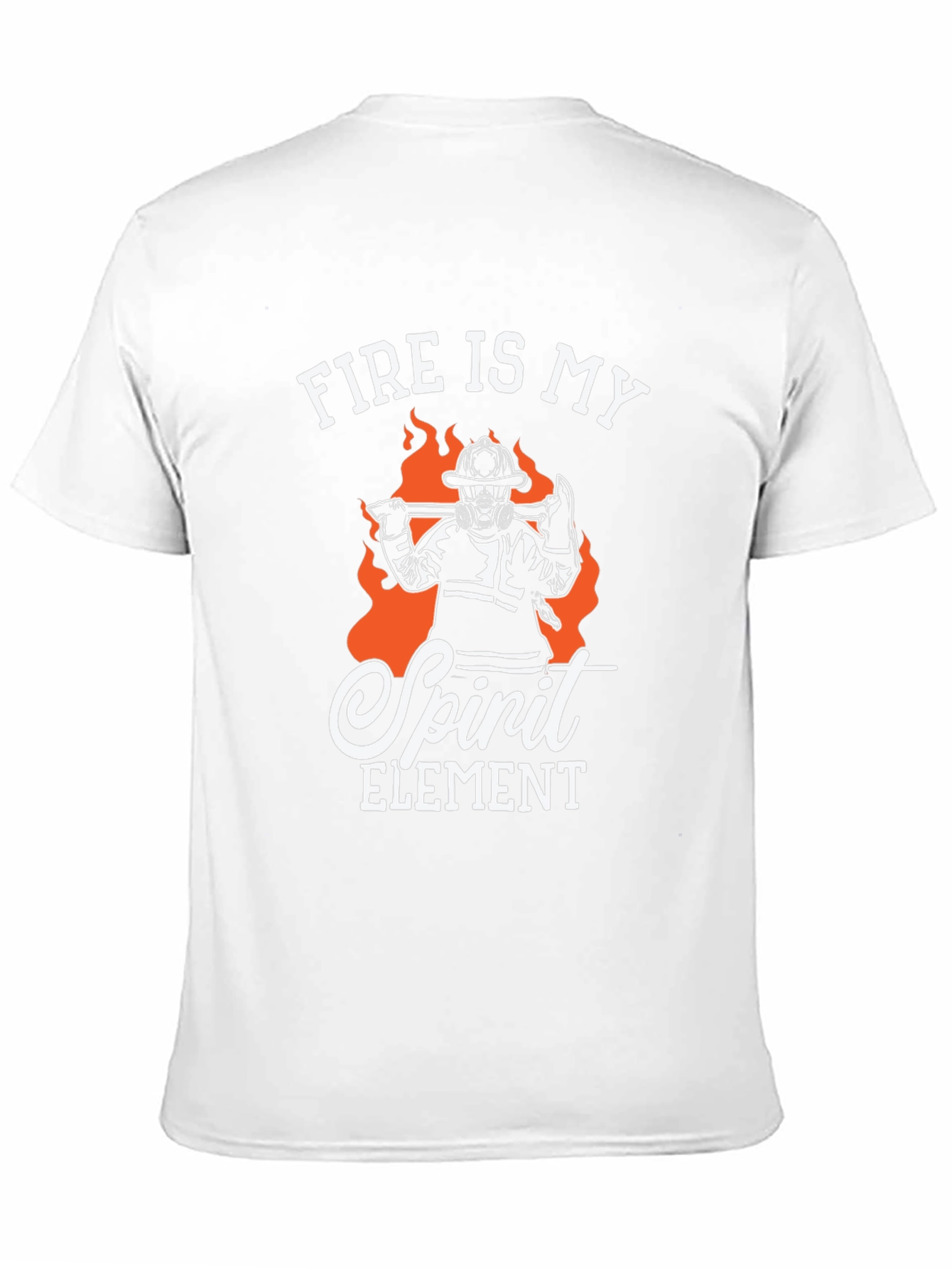 Camiseta Bombero - El fuego es mi elemento