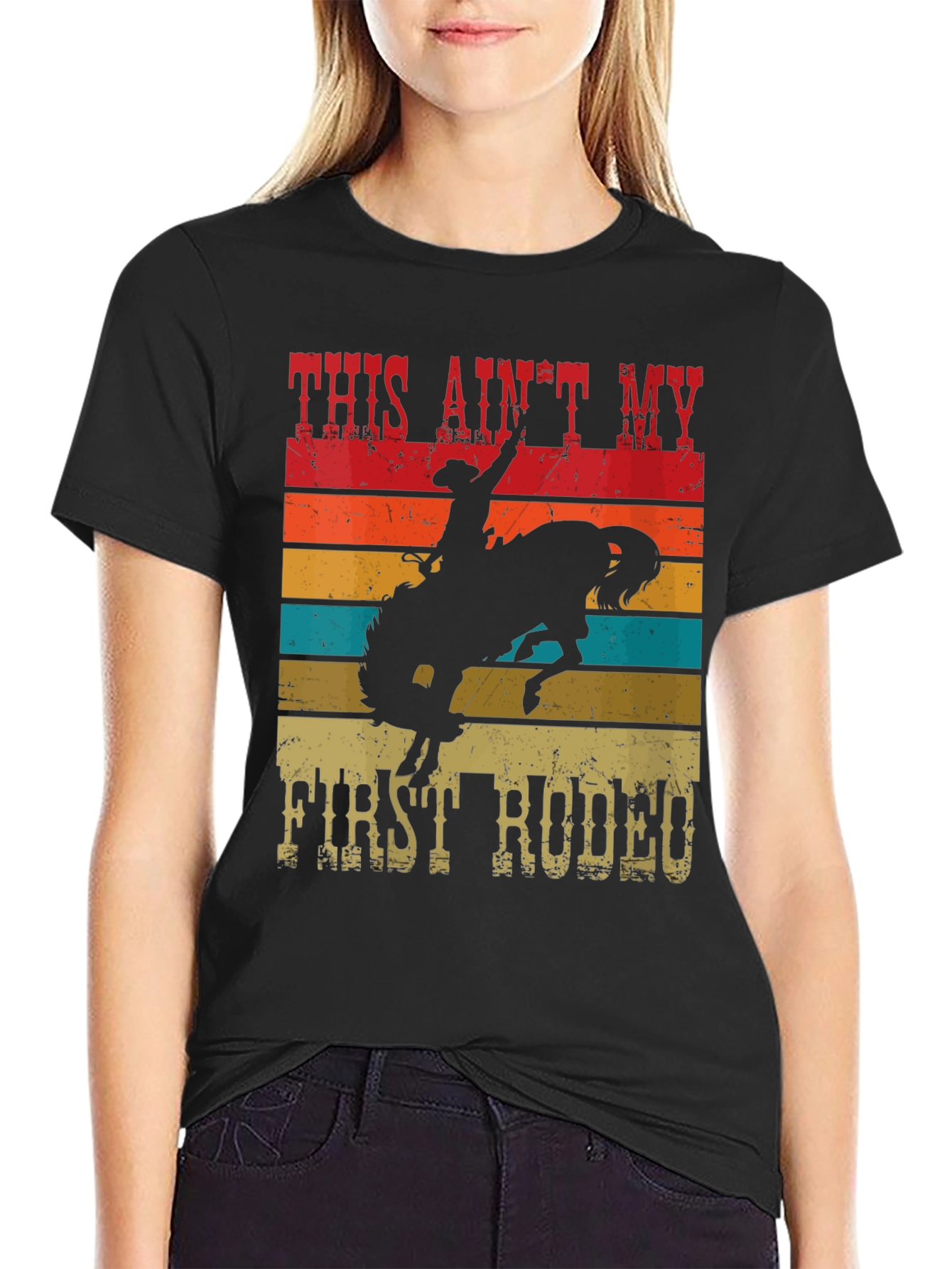 Camiseta Este No Es Mi Primer Rodeo