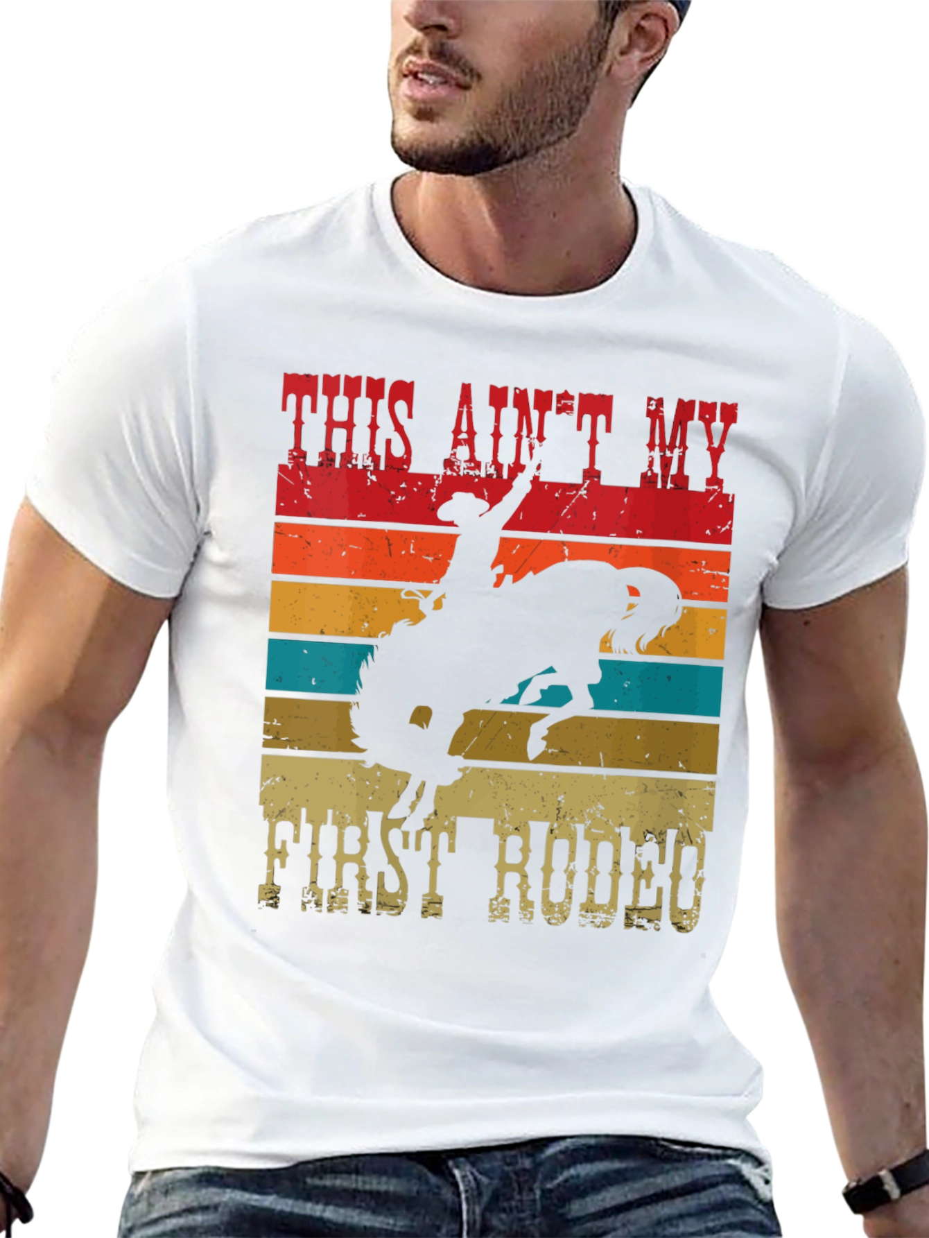 Camiseta Este No Es Mi Primer Rodeo
