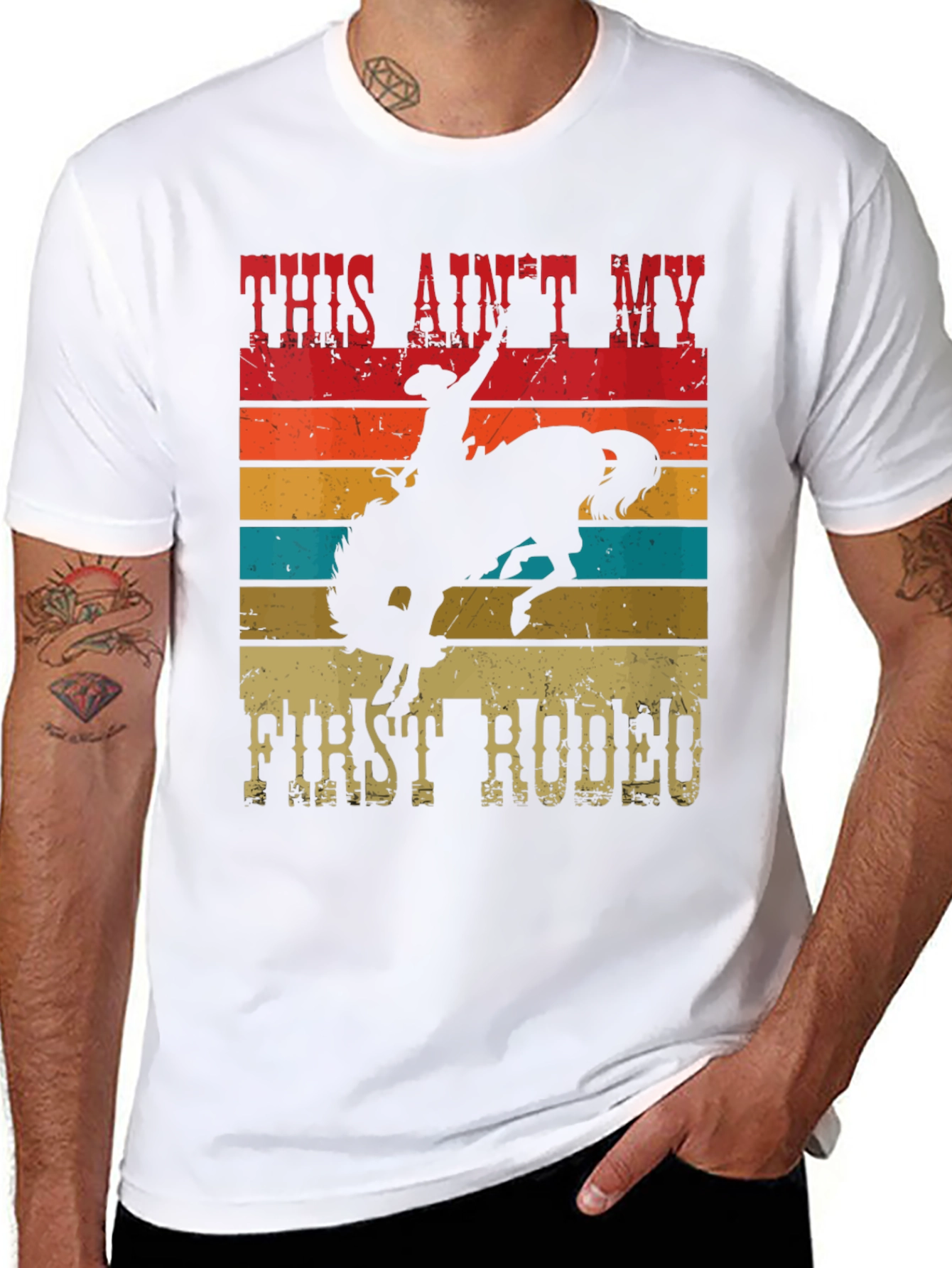 Camiseta Este No Es Mi Primer Rodeo