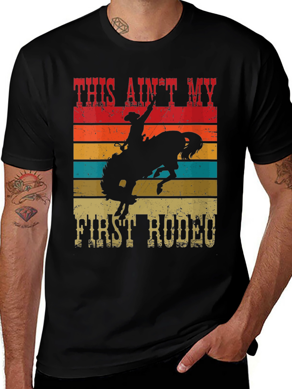 Camiseta Este No Es Mi Primer Rodeo