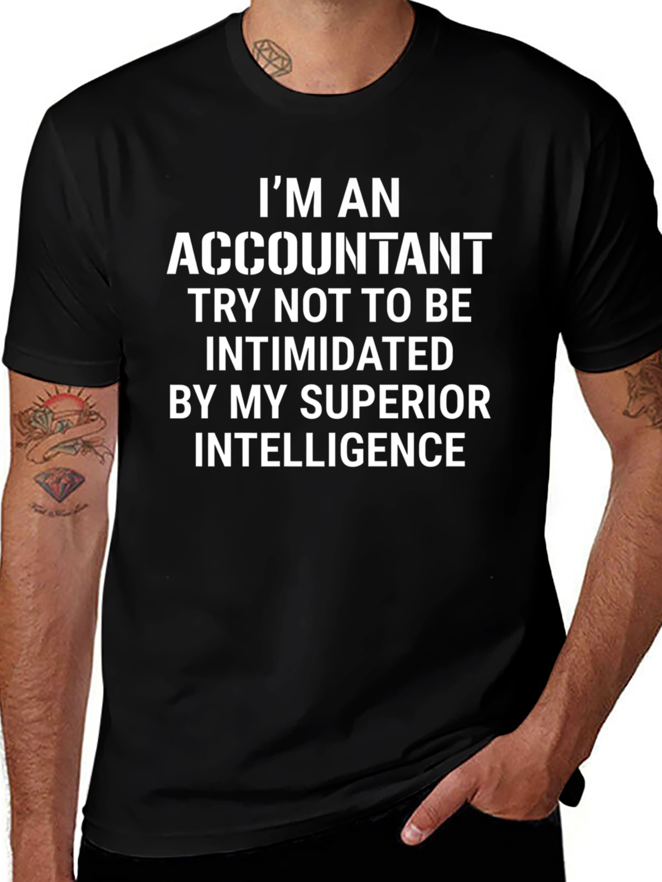 Camiseta Contador Inteligente - Humor Contable