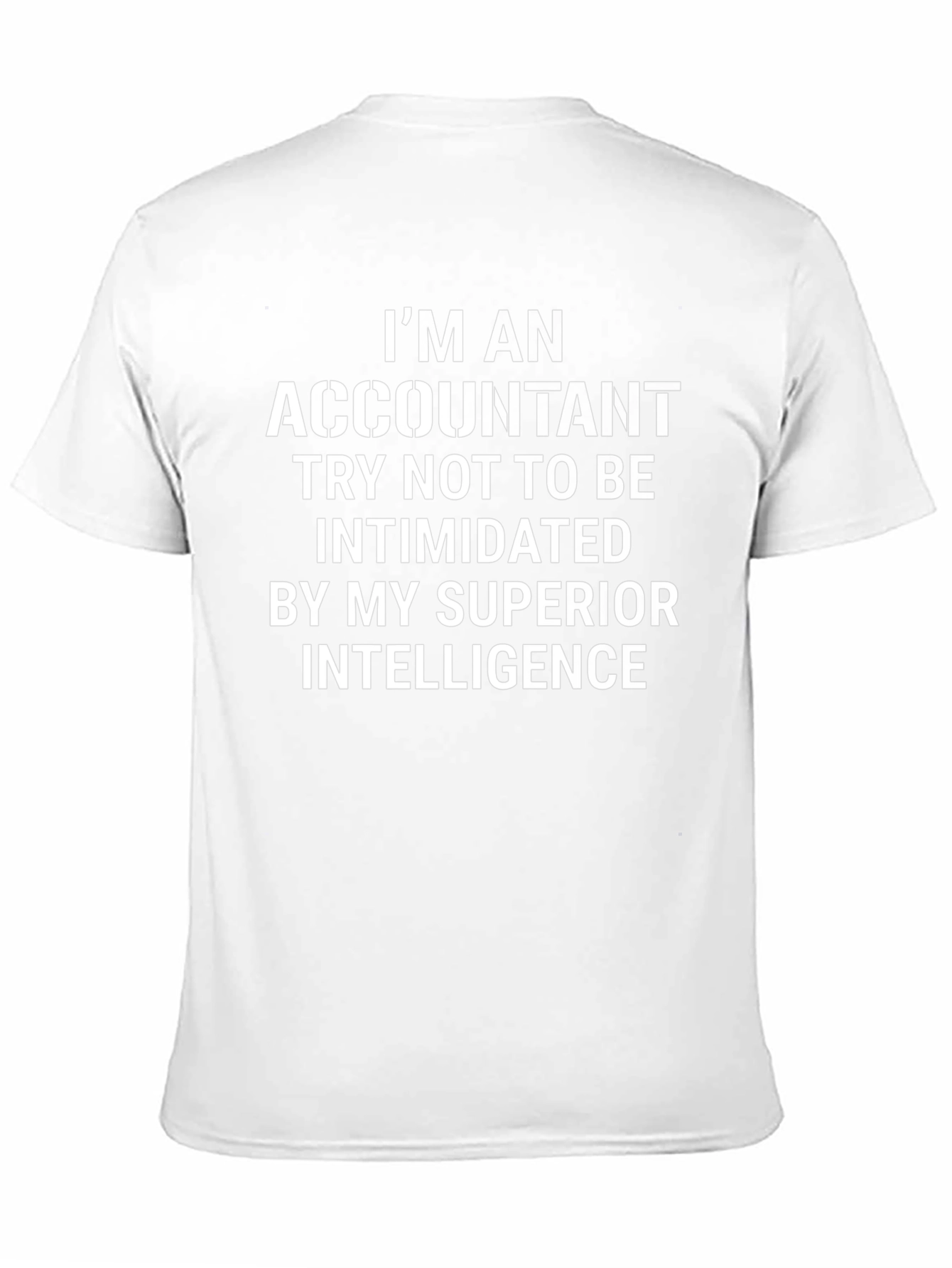 Camiseta Contador Inteligente - Humor Contable