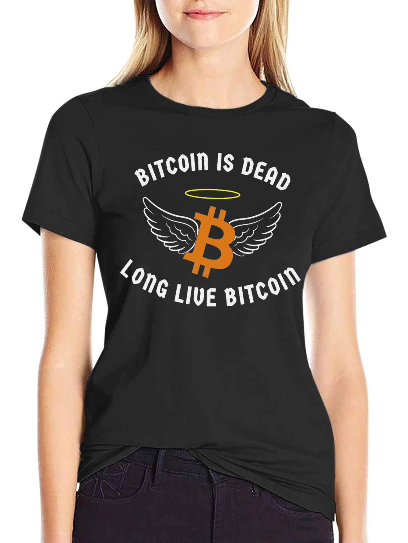 Camiseta Bitcoin is Dead - Long Live Bitcoin