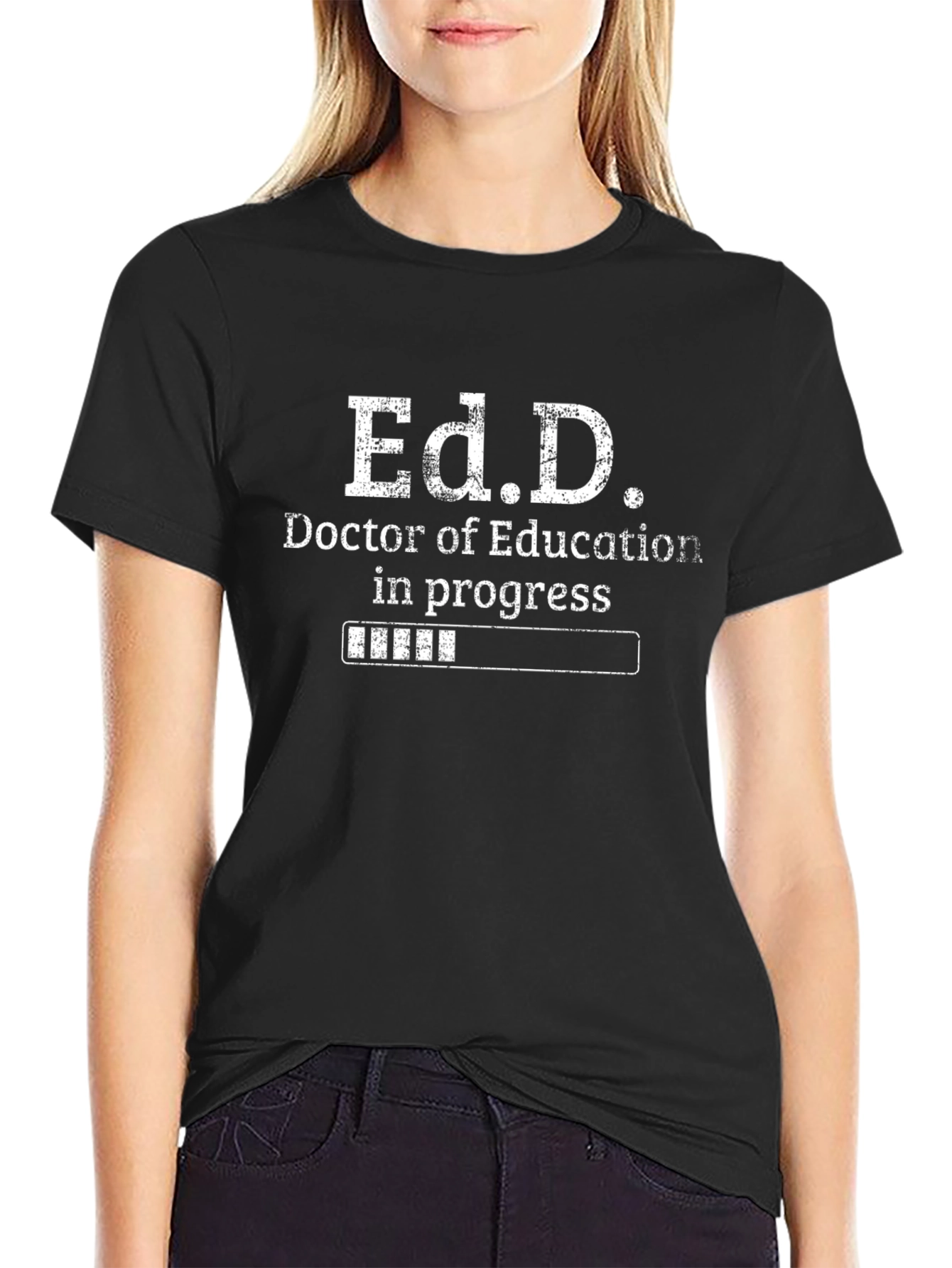 Camiseta Ed.D. Doctorado en Educación en Progreso