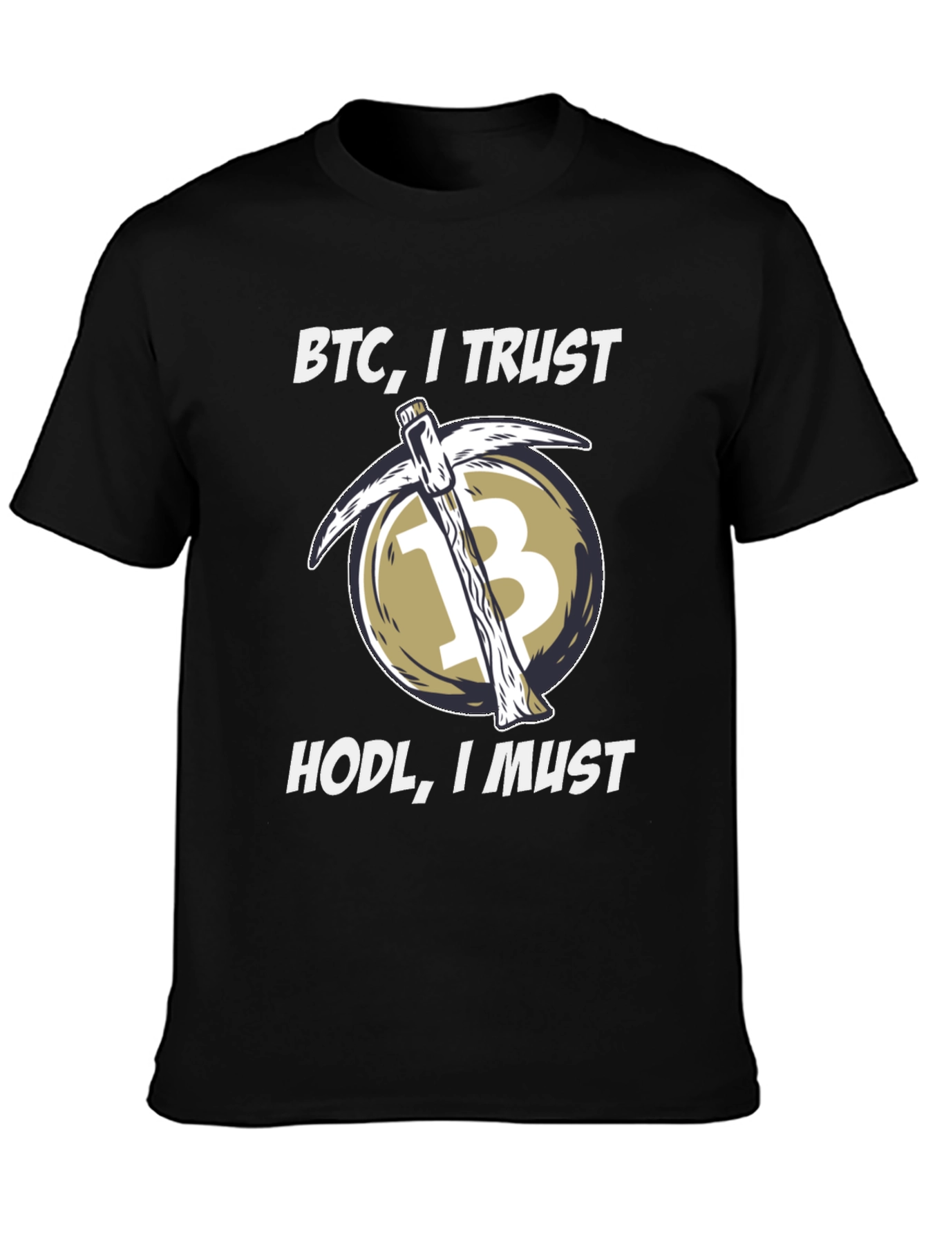 Camiseta Bitcoin HODL: Confía en BTC ¡Debes Mantener!