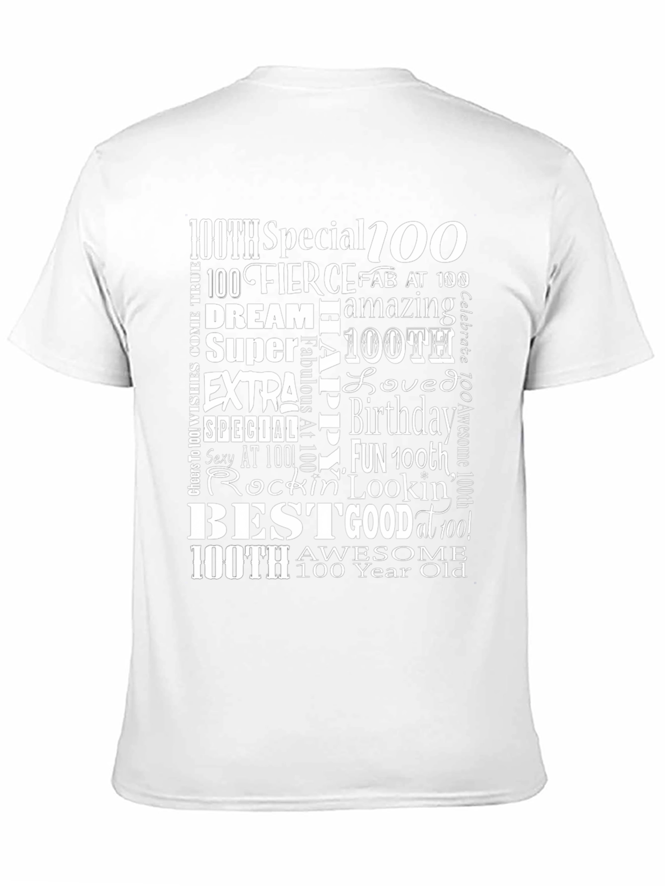 Camiseta 100 Cumpleaños: Diseño Único y Confortable