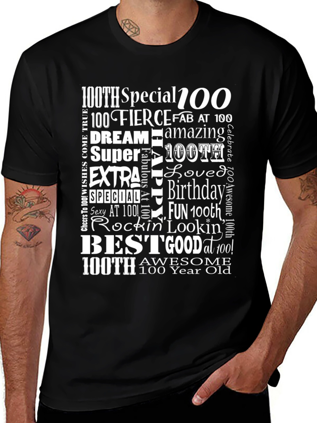 Camiseta 100 Cumpleaños: Diseño Único y Confortable