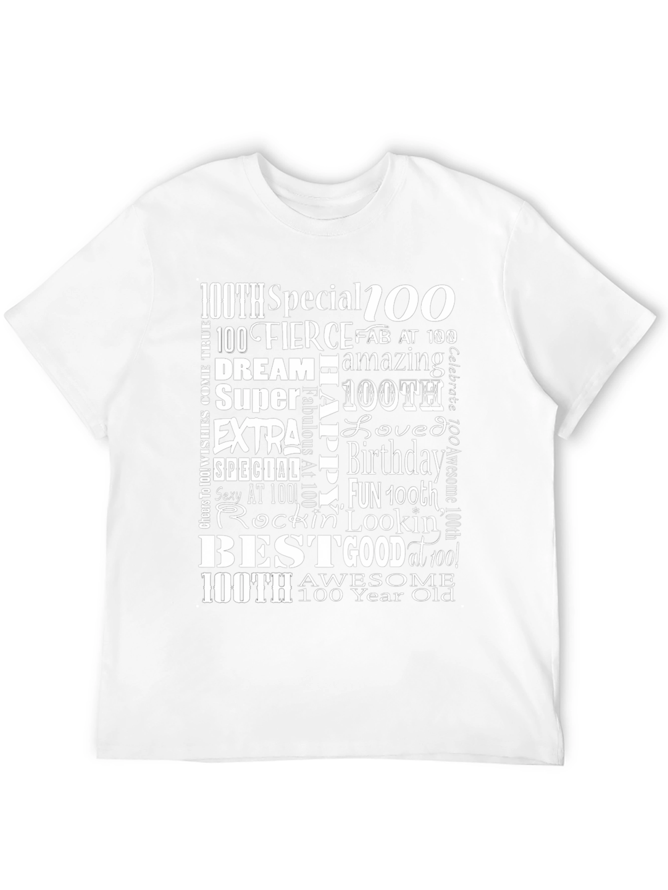 Camiseta 100 Cumpleaños: Diseño Único y Confortable