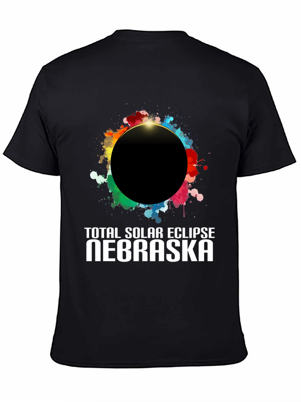 Camiseta Eclipse Solar Nebraska
