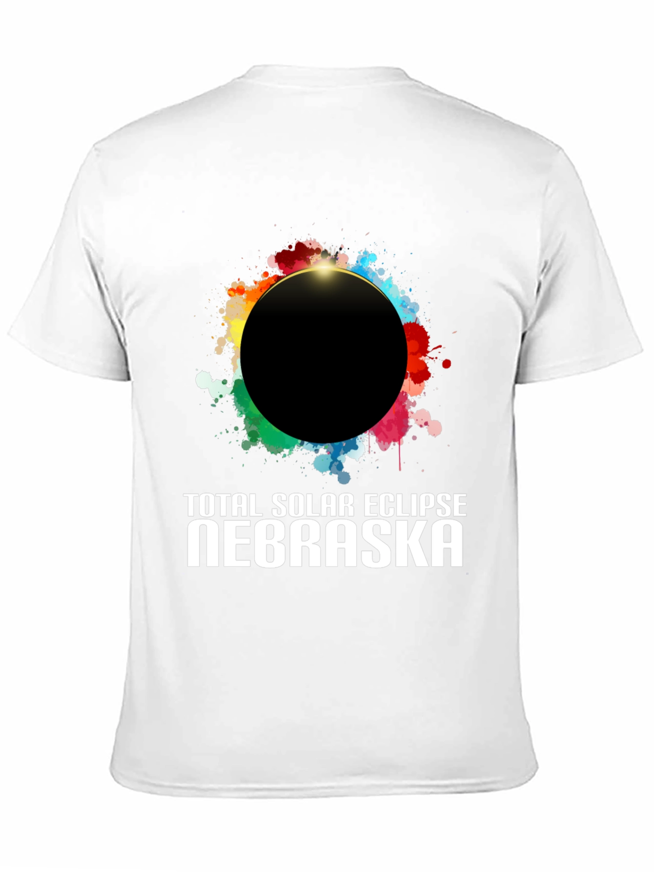 Camiseta Eclipse Solar Nebraska