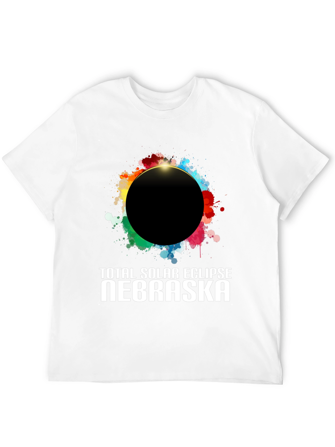Camiseta Eclipse Solar Nebraska
