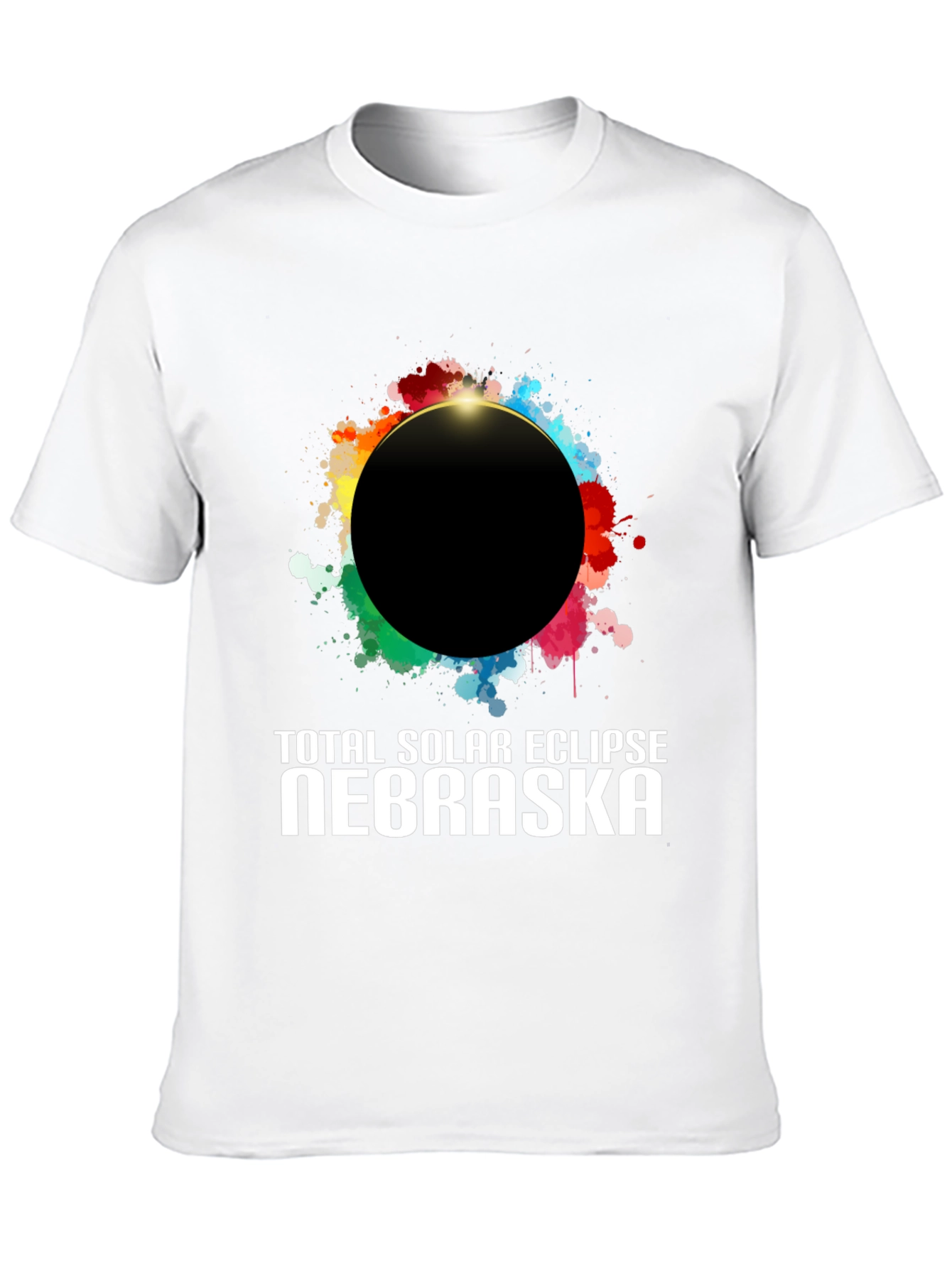 Camiseta Eclipse Solar Nebraska