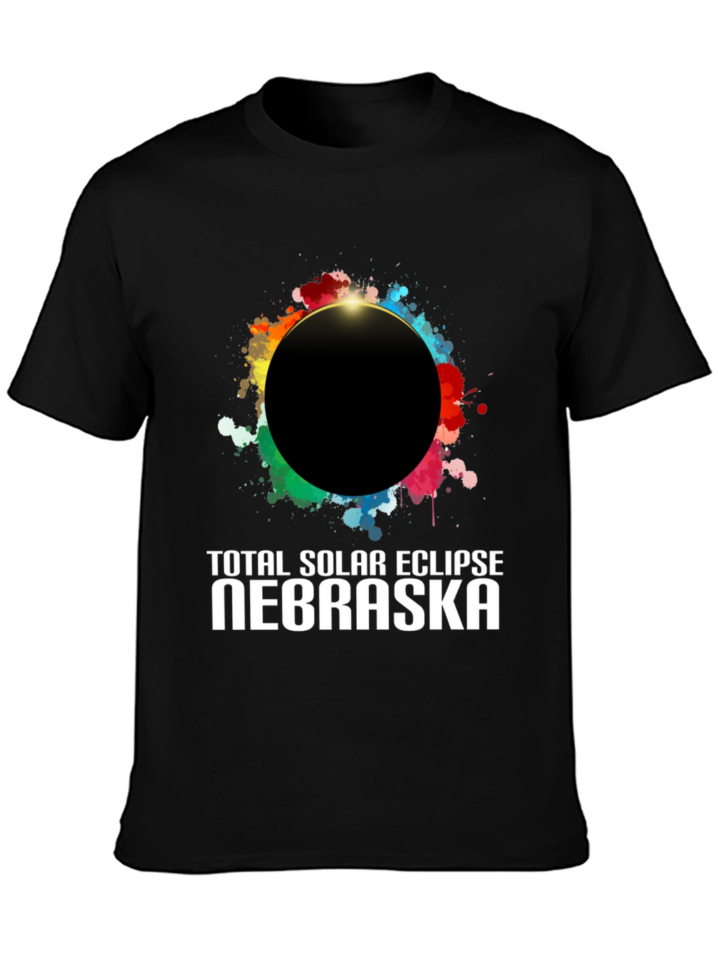 Camiseta Eclipse Solar Nebraska