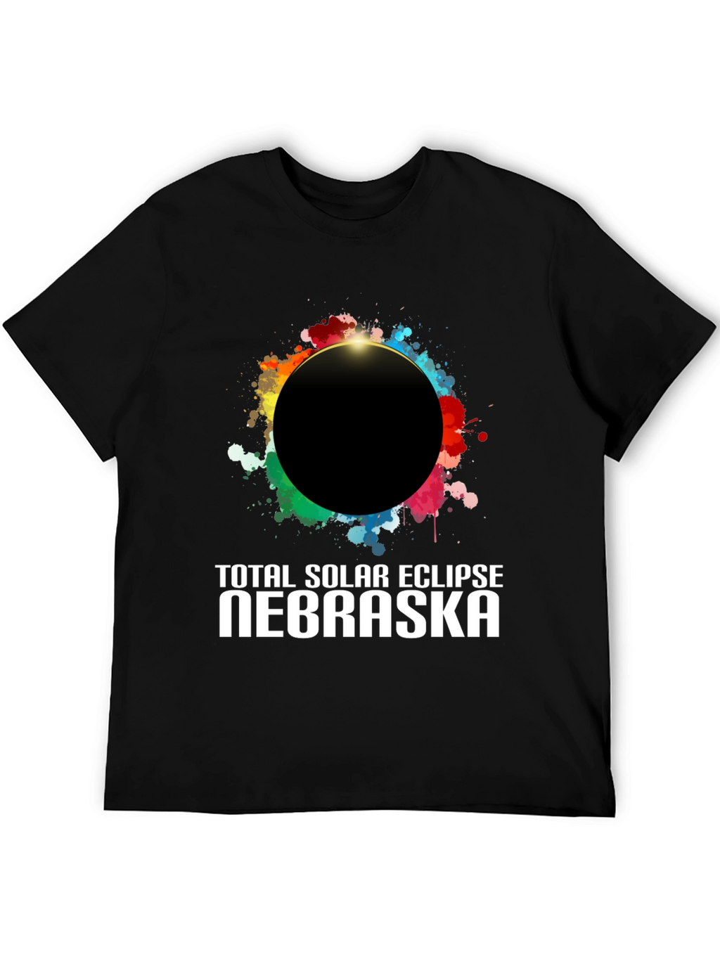 Camiseta Eclipse Solar Nebraska
