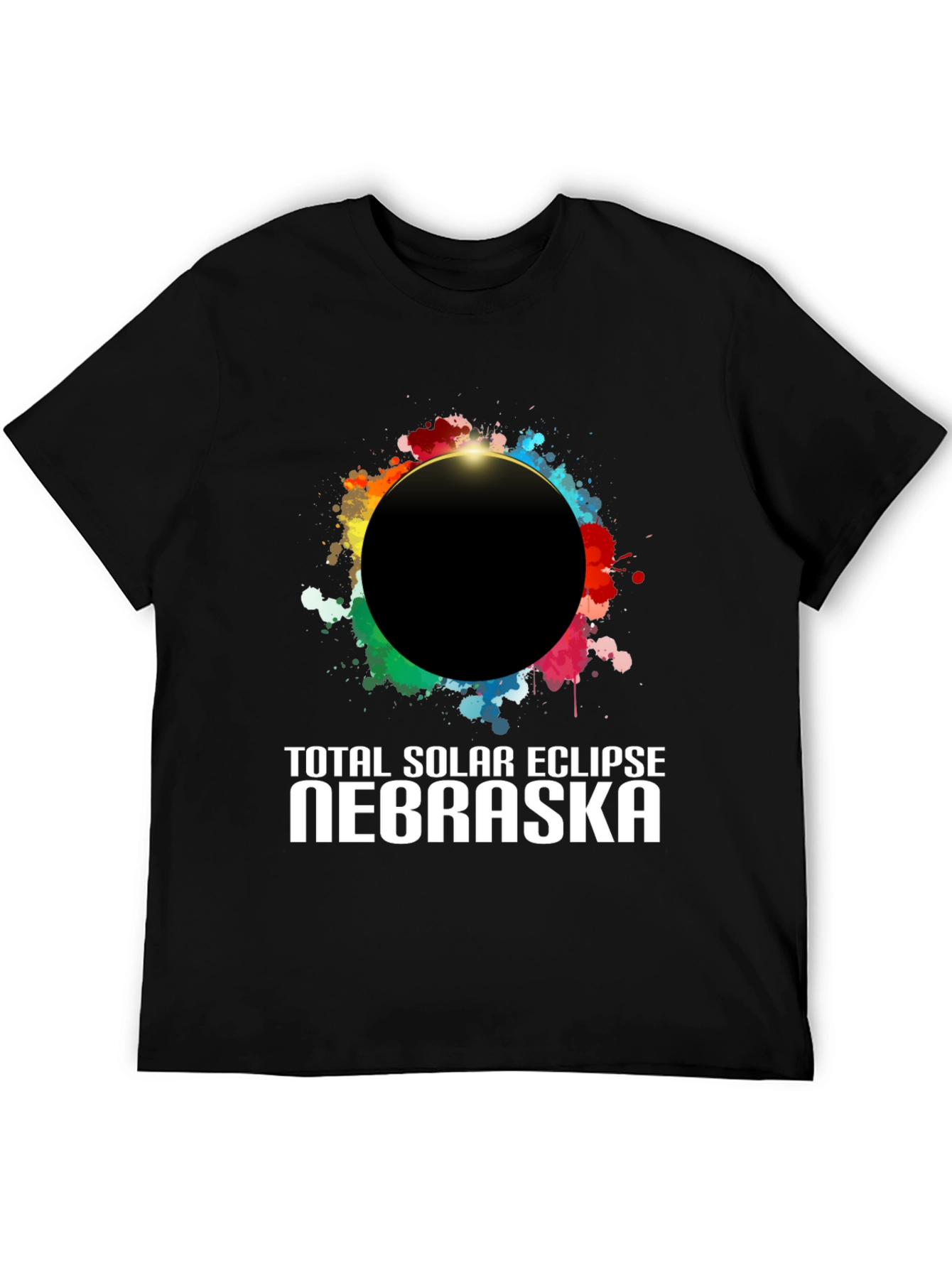 Camiseta Eclipse Solar Nebraska