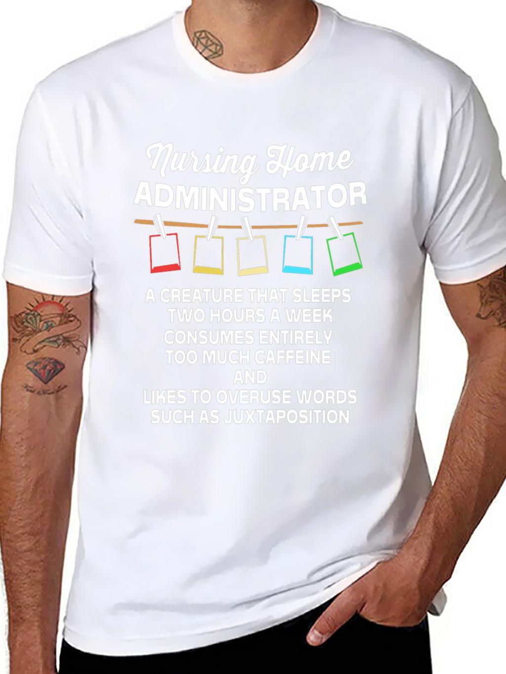 Camiseta Administrador de Hogar de Ancianos