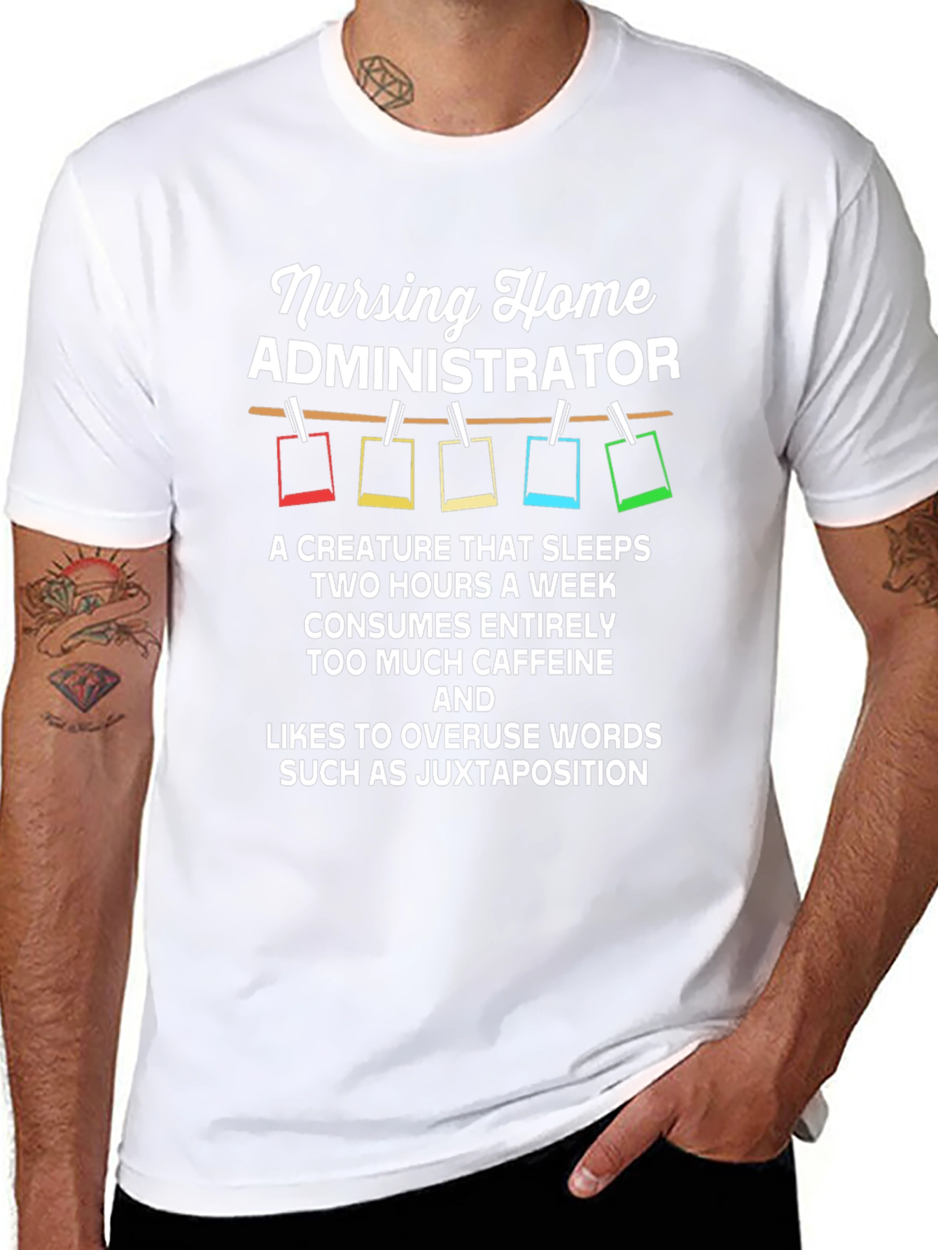 Camiseta Administrador de Hogar de Ancianos