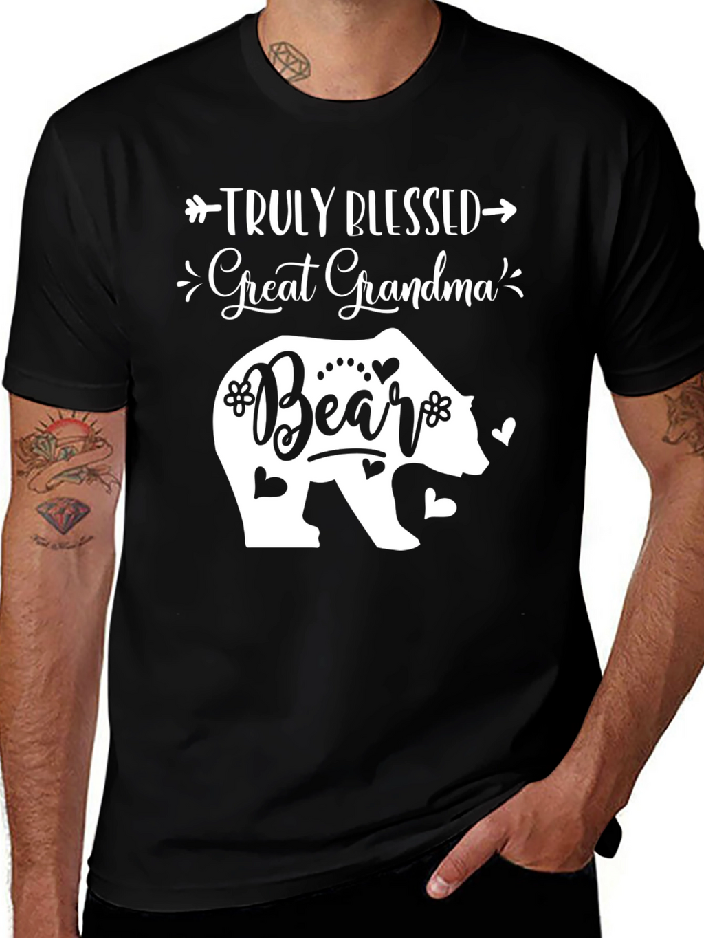 Camiseta Abuela Oso Bendecida