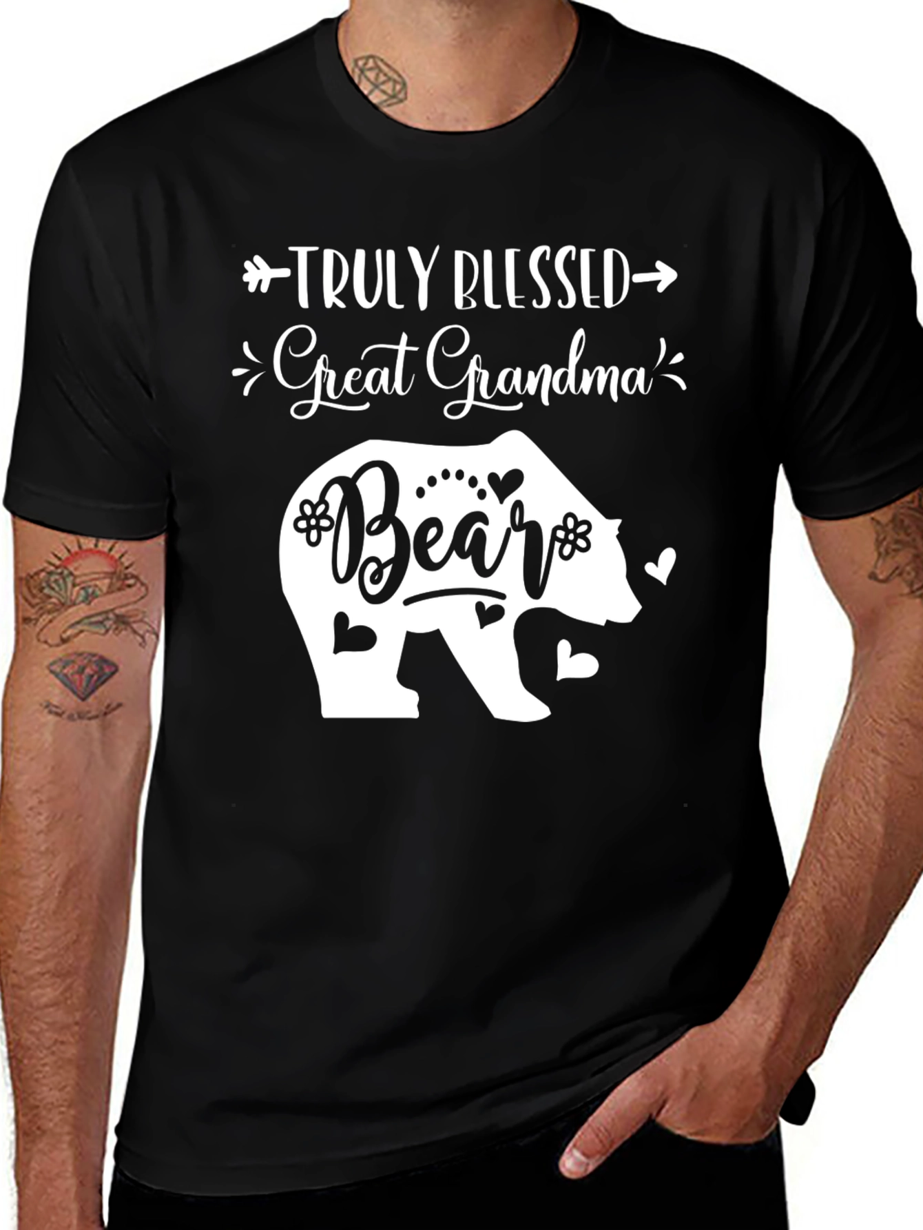 Camiseta Abuela Oso Bendecida
