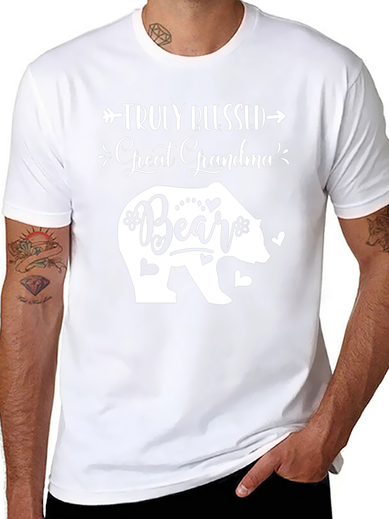 Camiseta Abuela Oso Bendecida