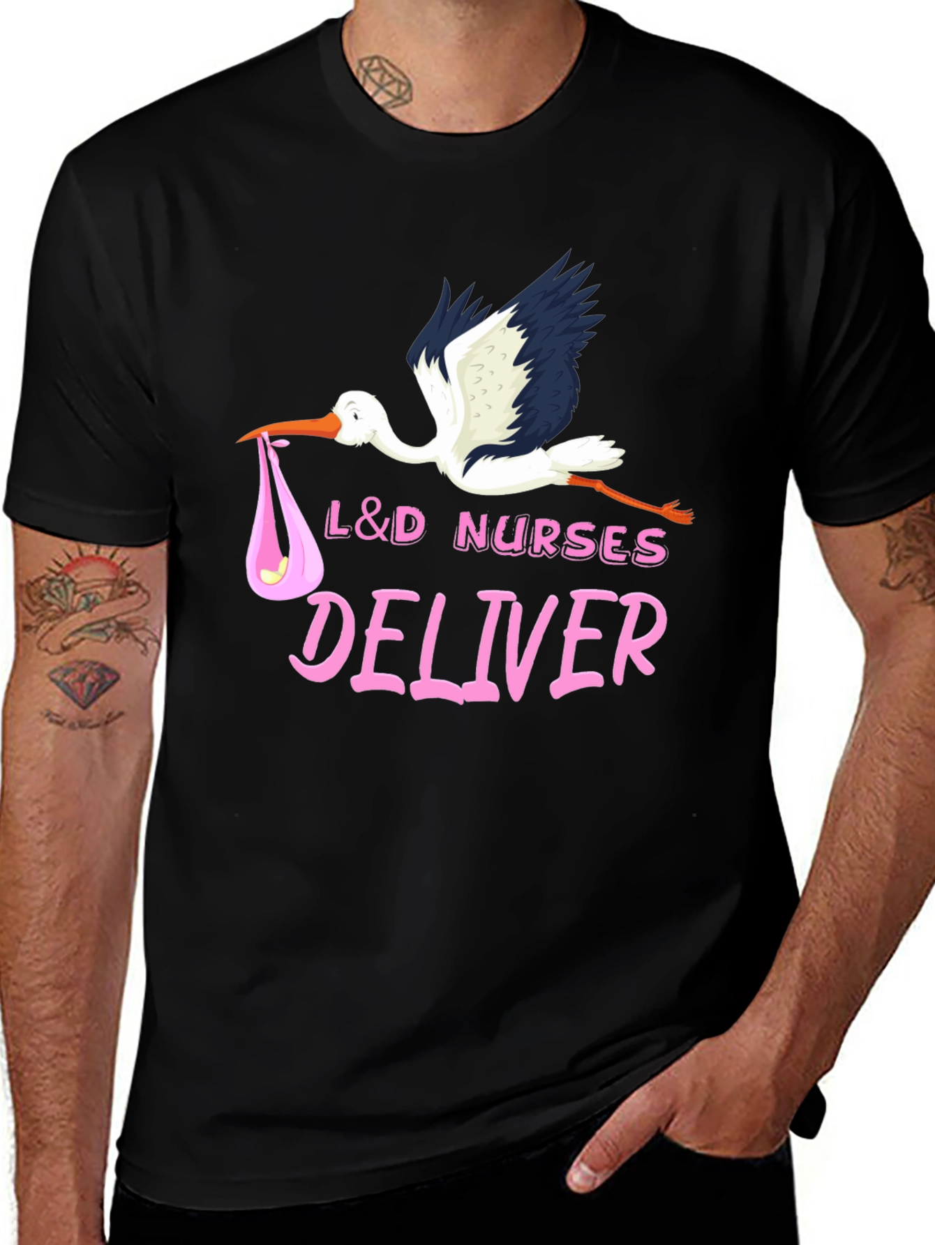 Camiseta de enfermeras de parto y alumbramiento Deliver