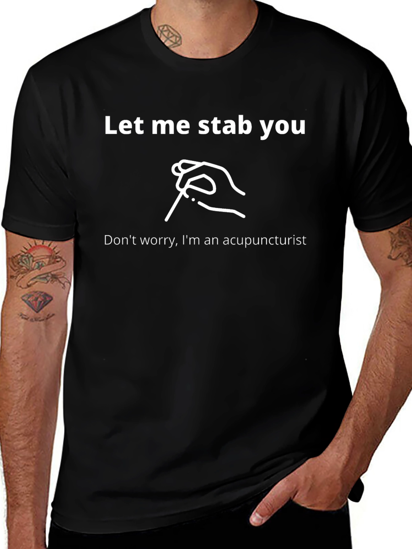 Camiseta Acupuntura: ¡Un Toque de Humor Curativo!