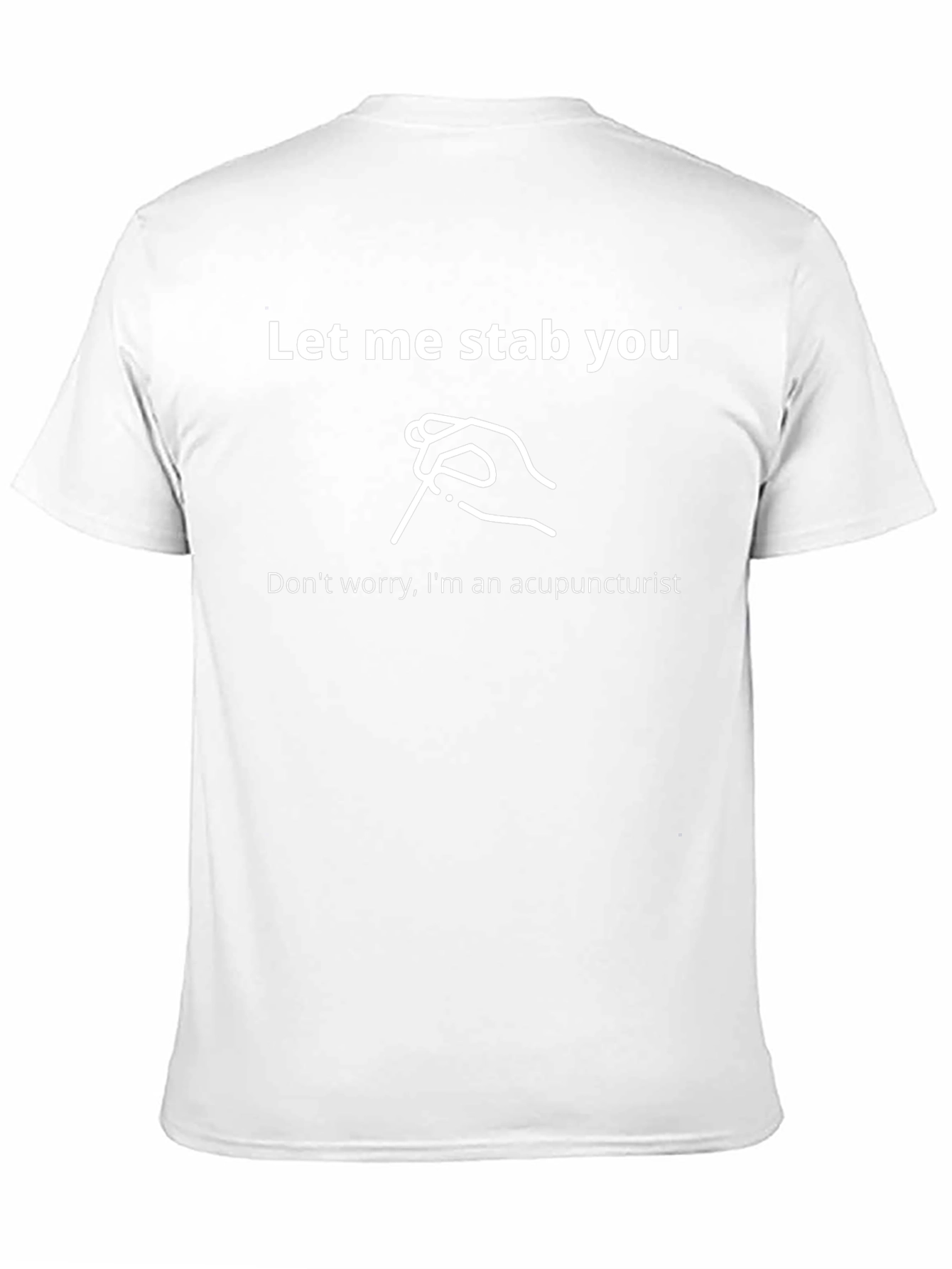 Camiseta Acupuntura: ¡Un Toque de Humor Curativo!