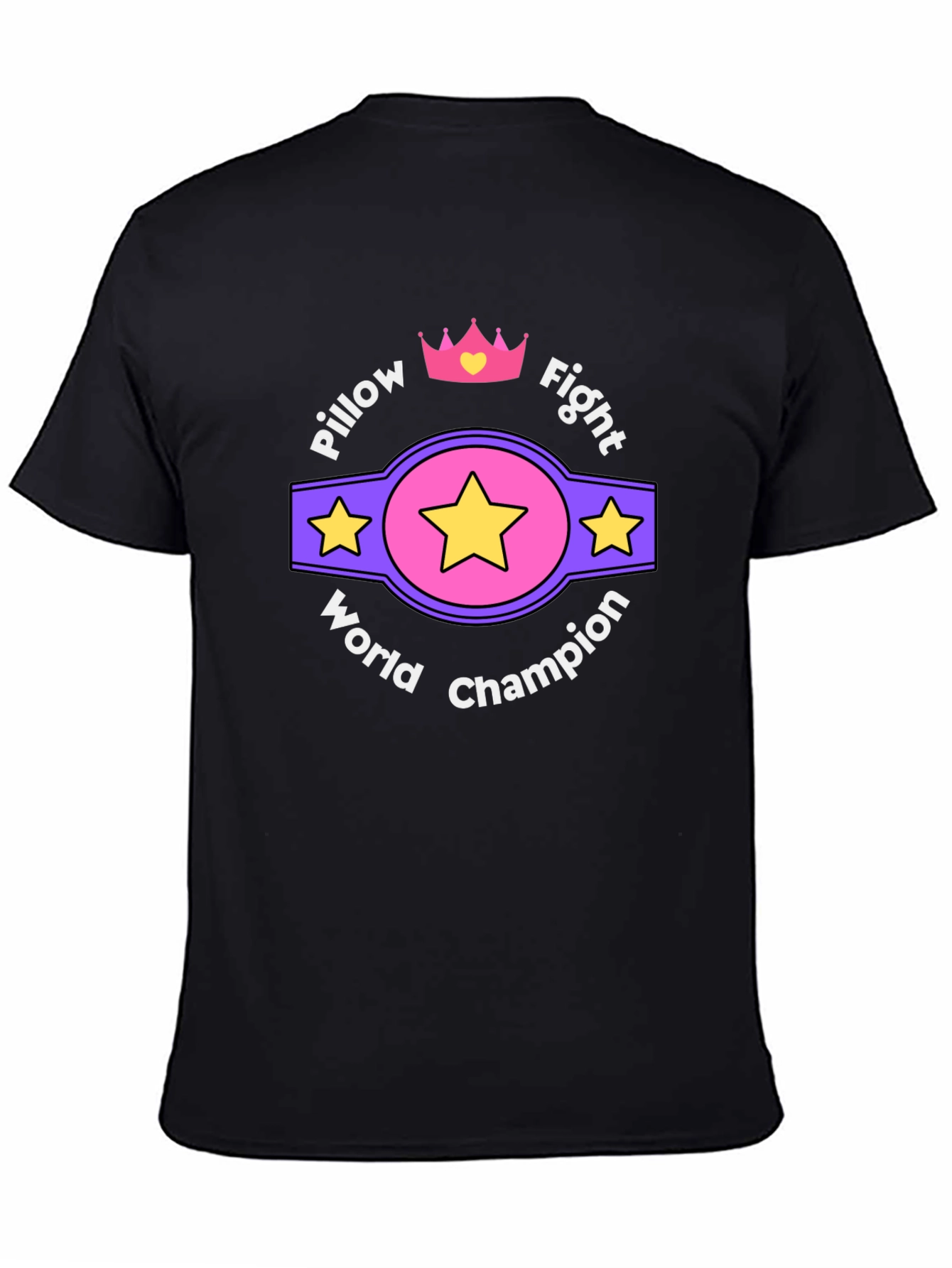 Camiseta Campeón Mundial de Pelea de Almohadas