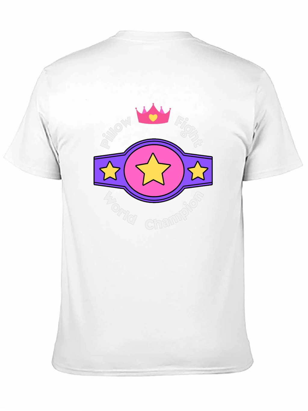 Camiseta Campeón Mundial de Pelea de Almohadas