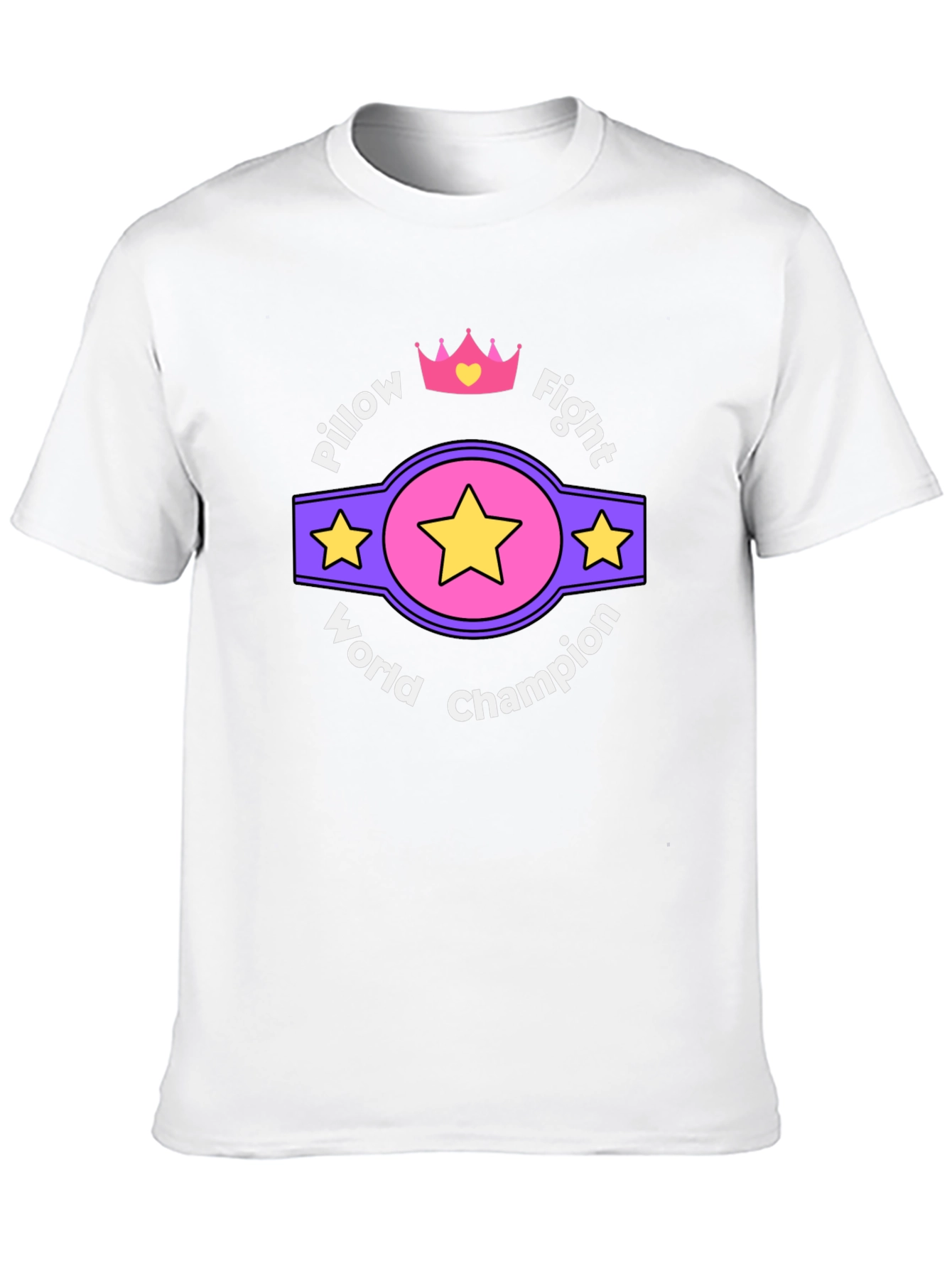 Camiseta Campeón Mundial de Pelea de Almohadas