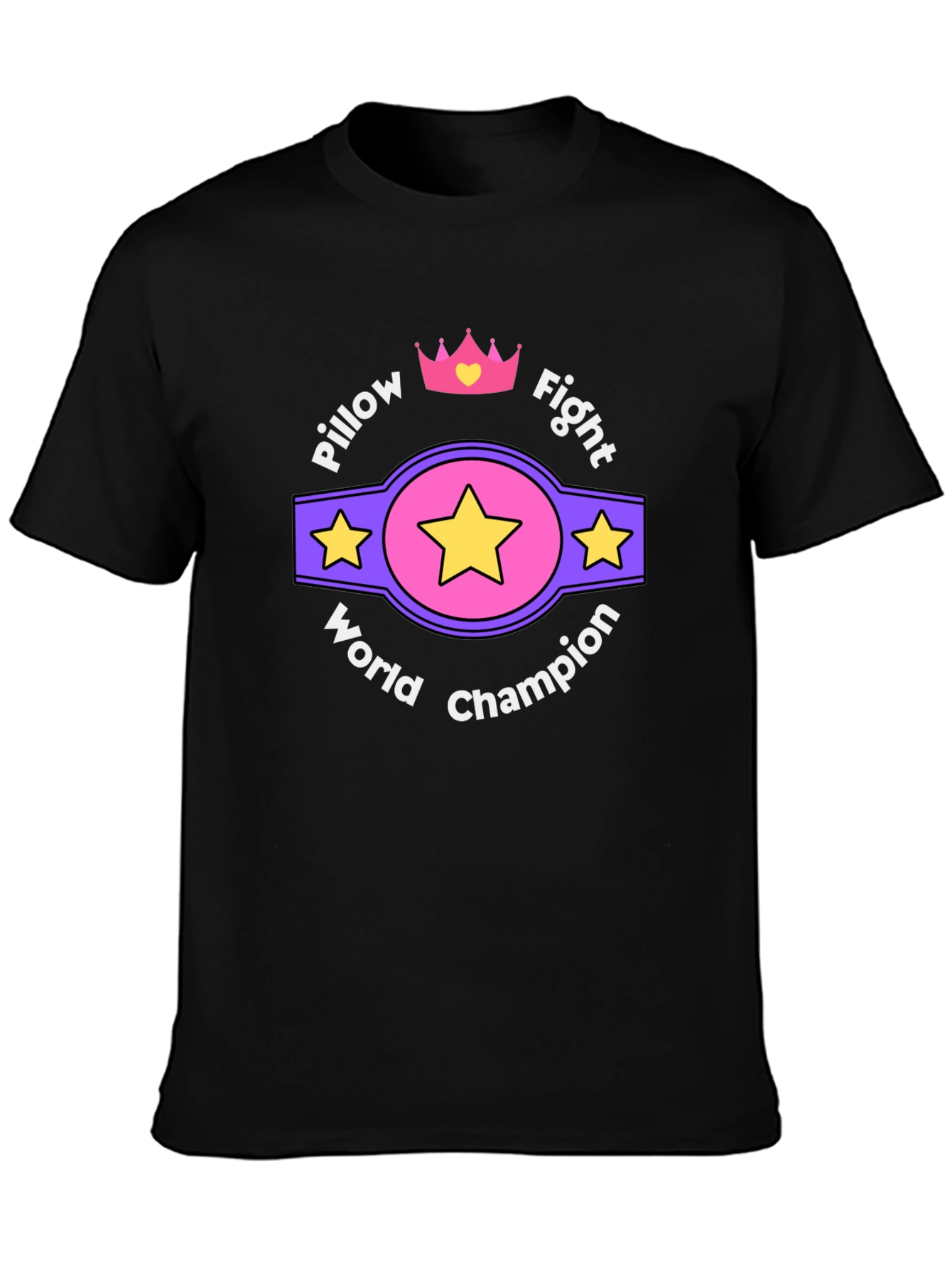 Camiseta Campeón Mundial de Pelea de Almohadas