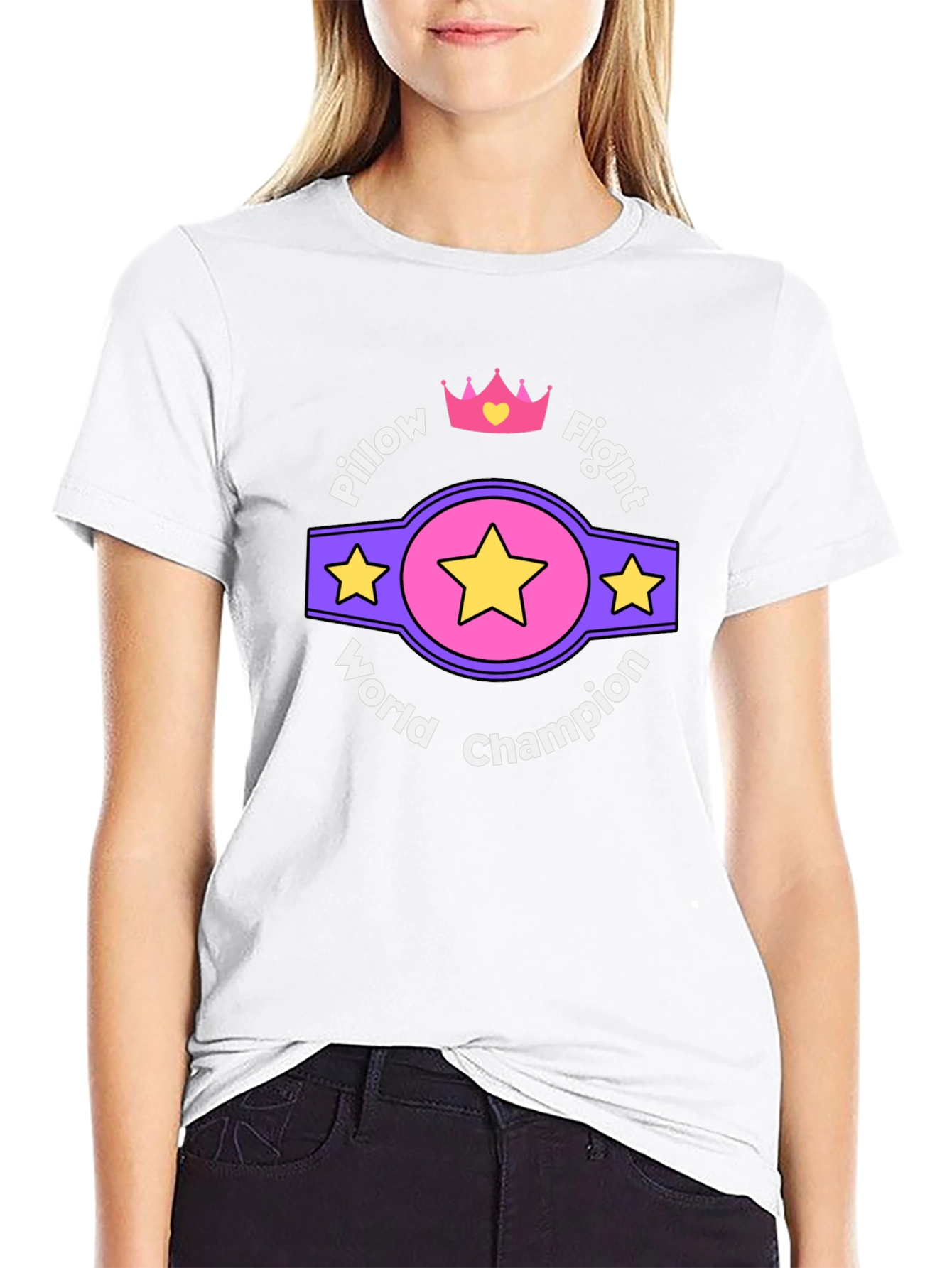 Camiseta Campeón Mundial de Pelea de Almohadas