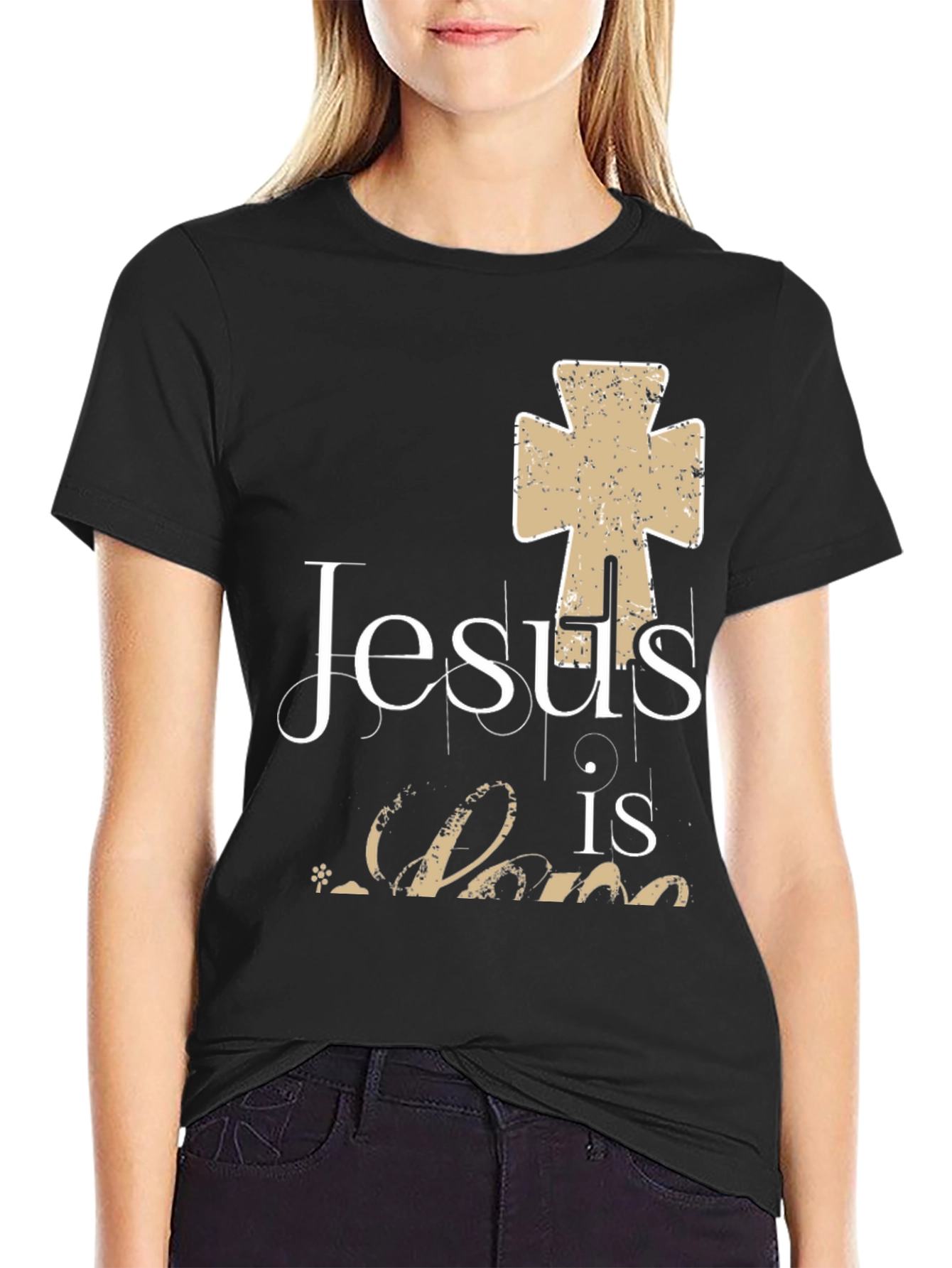 Camiseta Cristiana: Jesús es la Luz