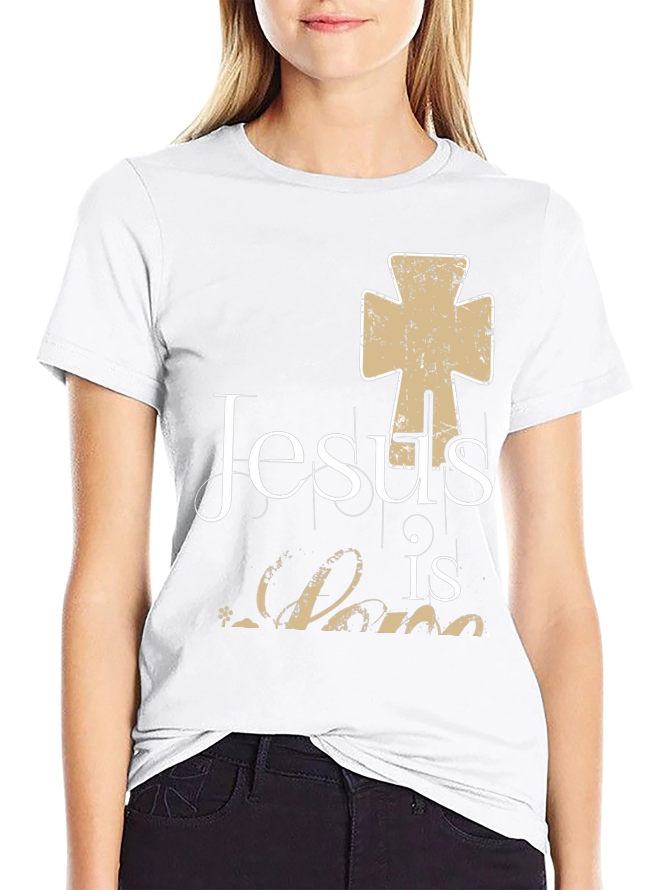 Camiseta Cristiana: Jesús es la Luz