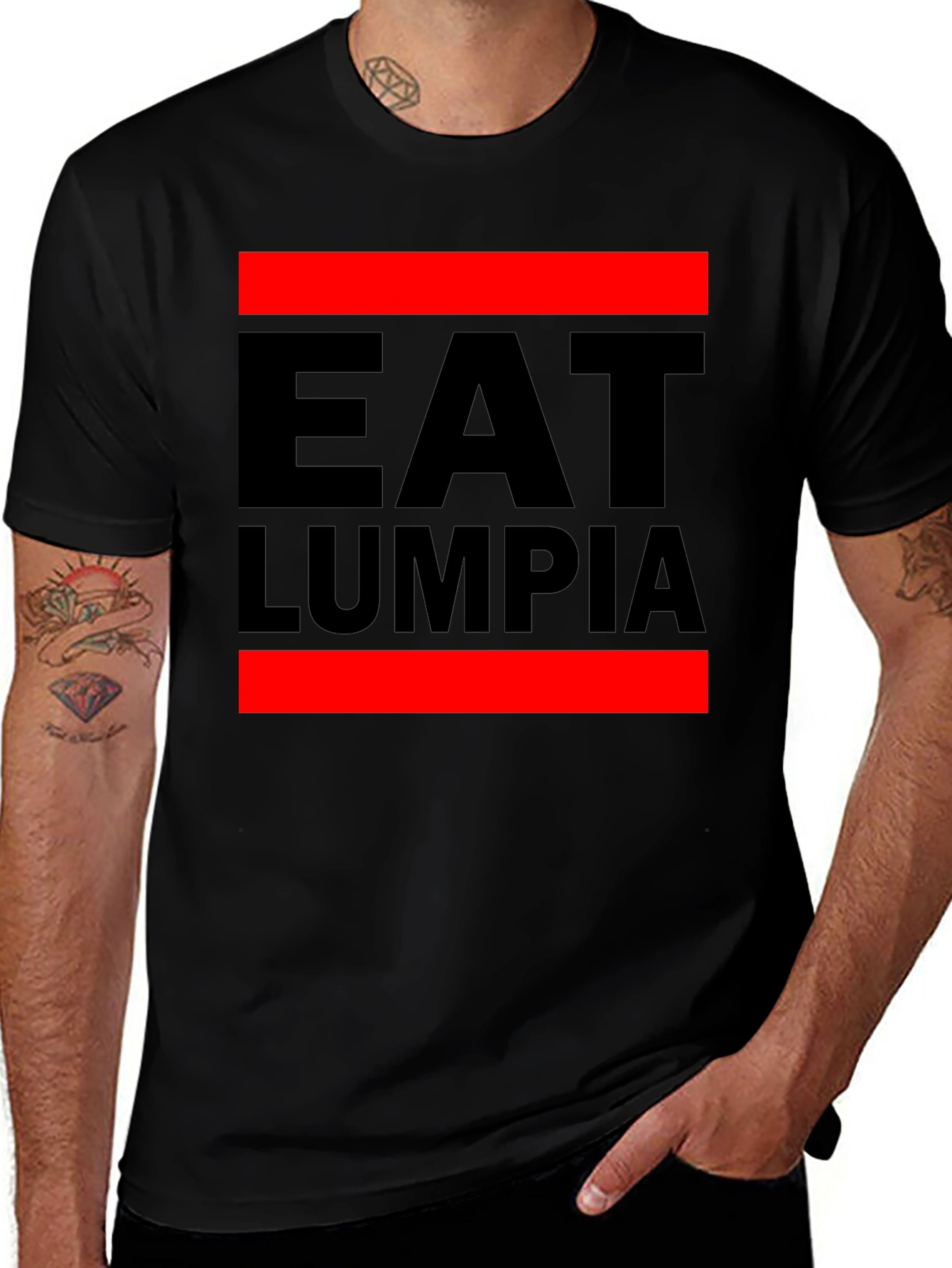 Camiseta Eat Lumpia - Diseño Original y Divertido