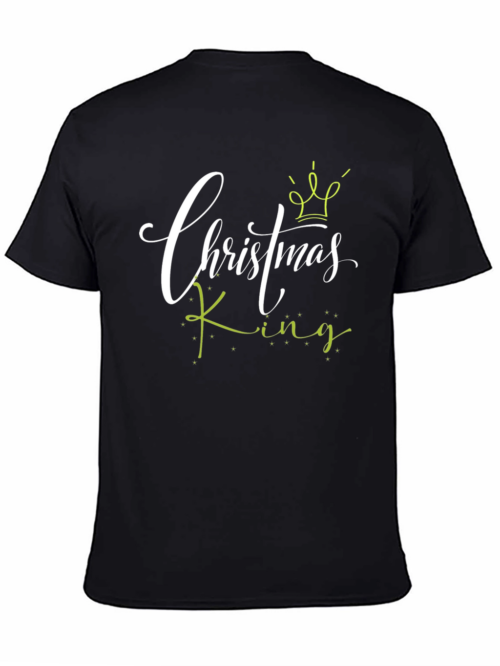 Camiseta Hombre Navideña Christmas King