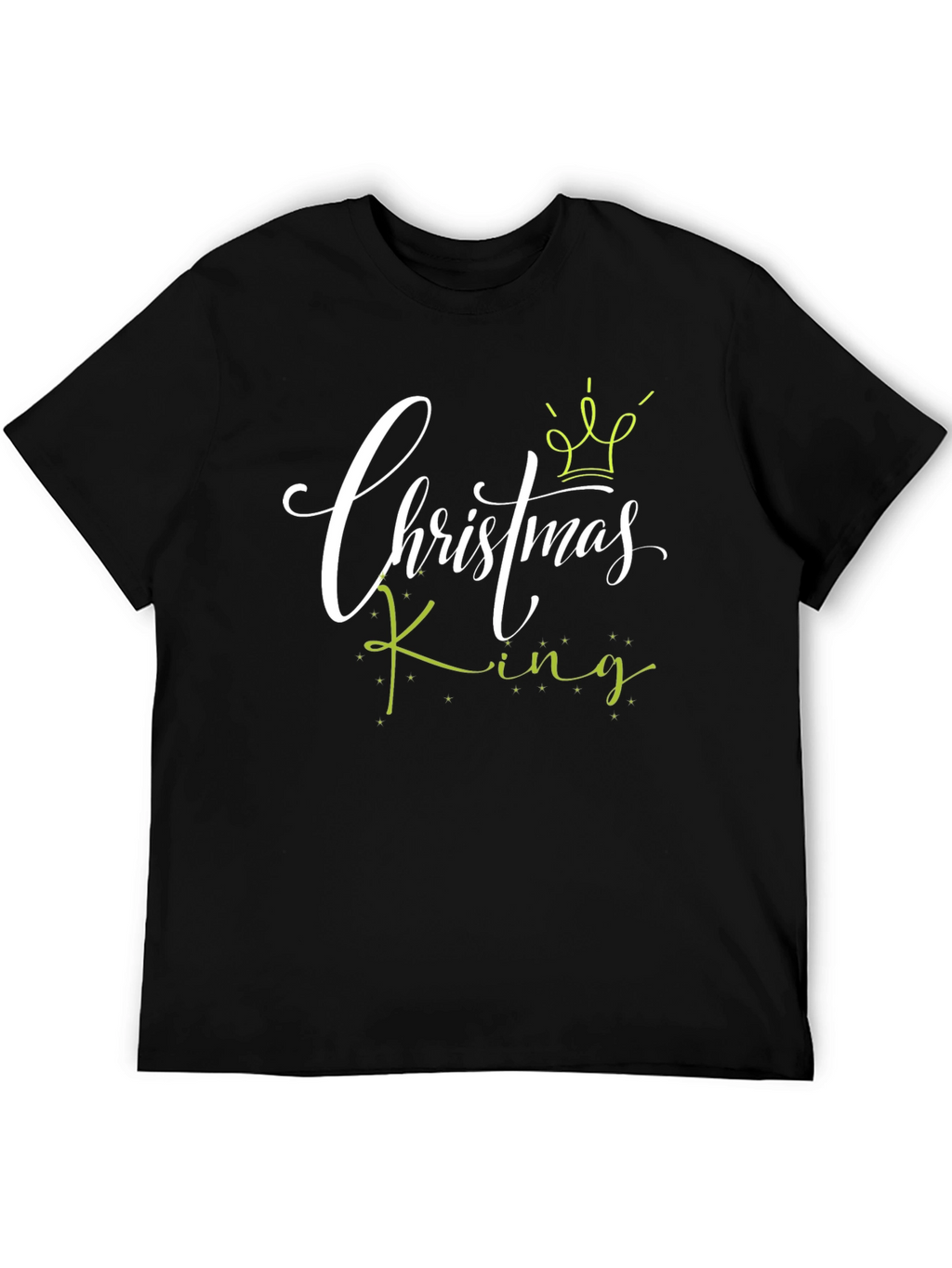 Camiseta Hombre Navideña Christmas King