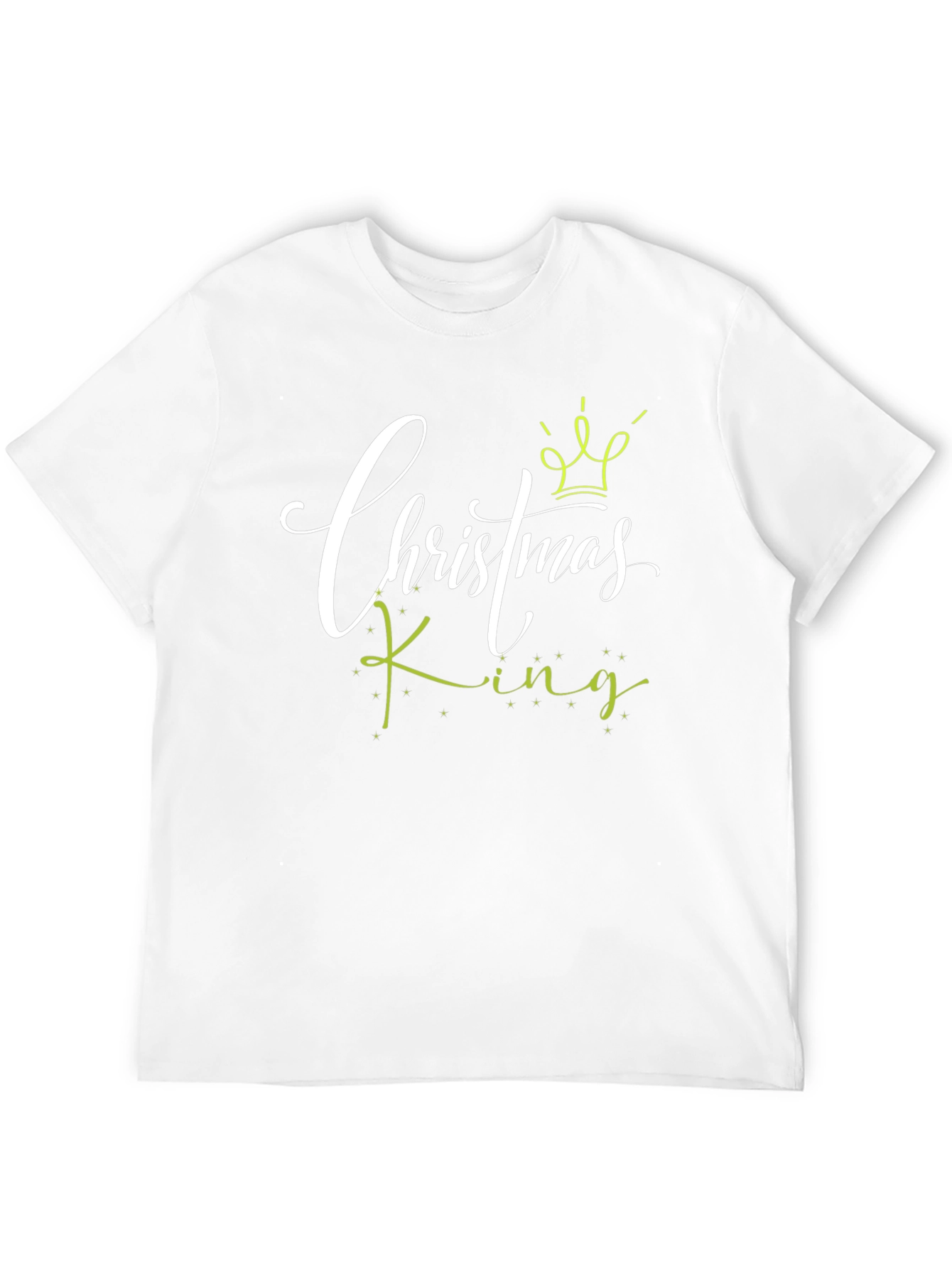 Camiseta Hombre Navideña Christmas King