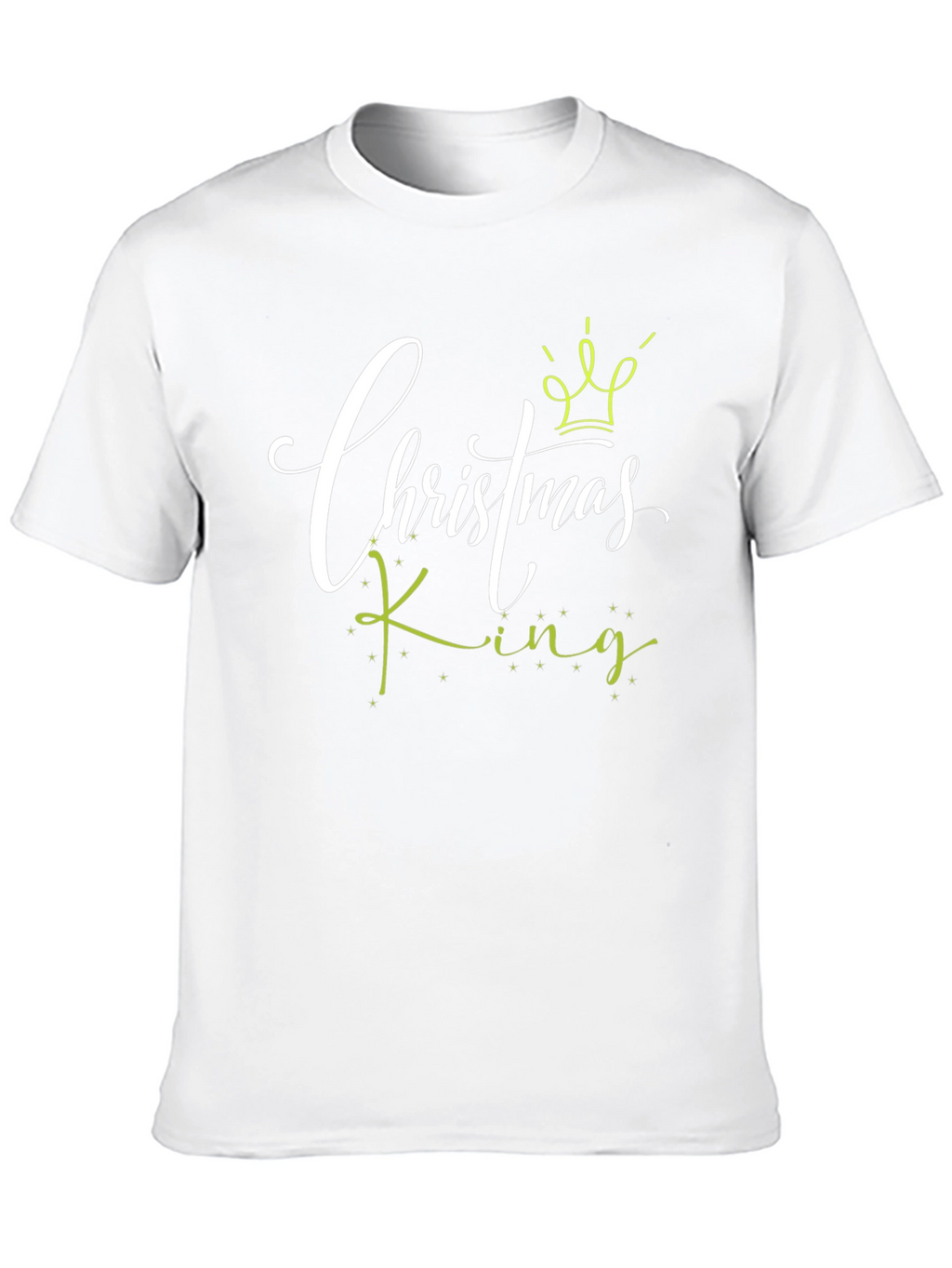 Camiseta Hombre Navideña Christmas King
