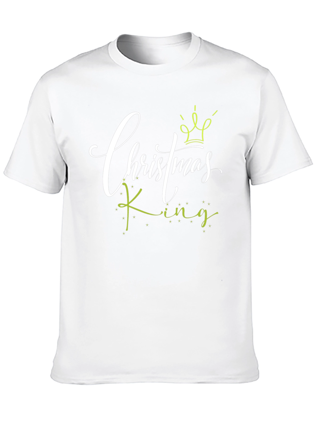 Camiseta Hombre Navideña Christmas King