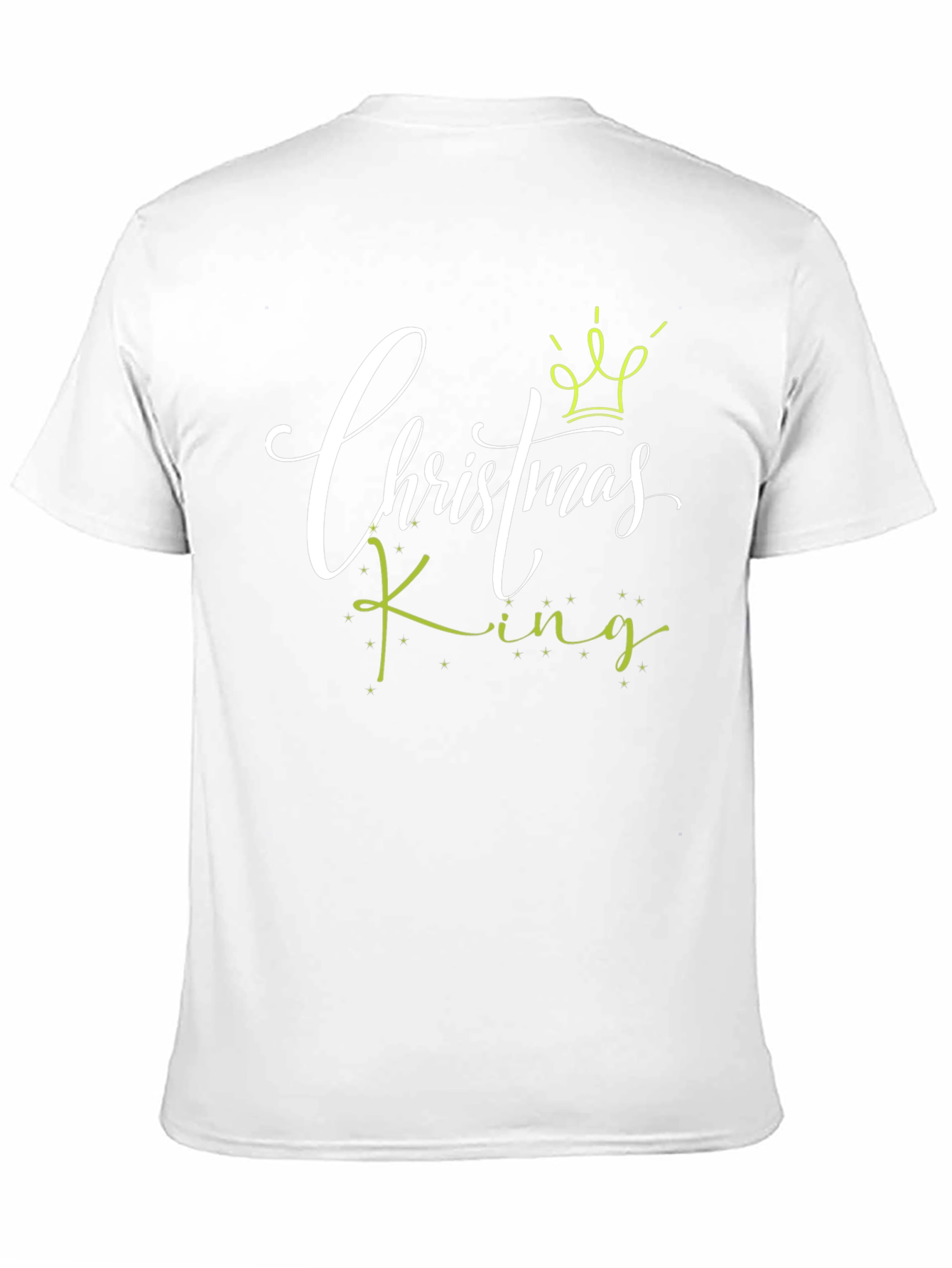 Camiseta Hombre Navideña Christmas King